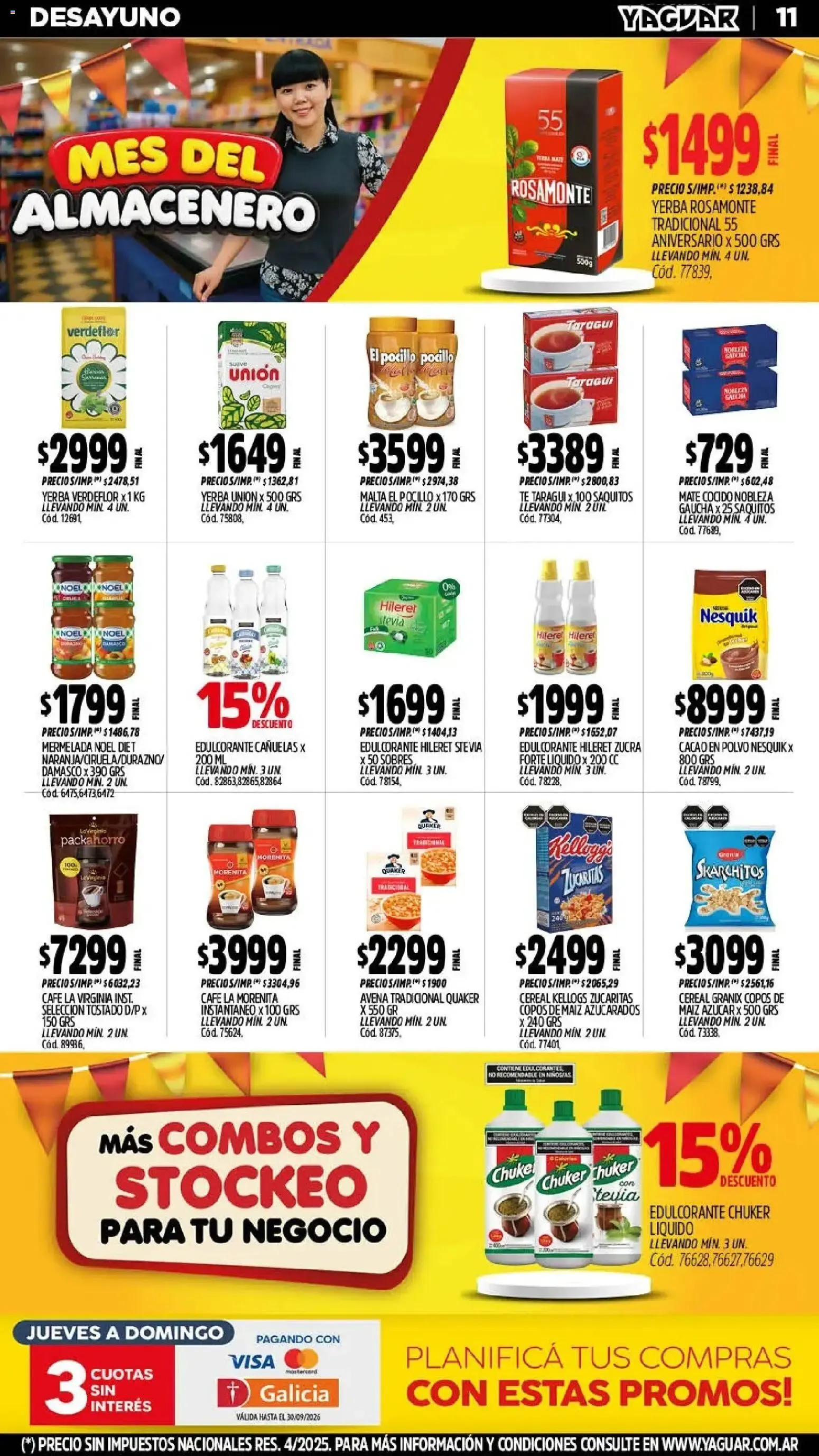Ofertas de Yaguar - Oferta Semanal San Juan del 21/09/2026 - 26/09/2026 21 de septiembre al 26 de septiembre 2026 - Página 11 del catálogo