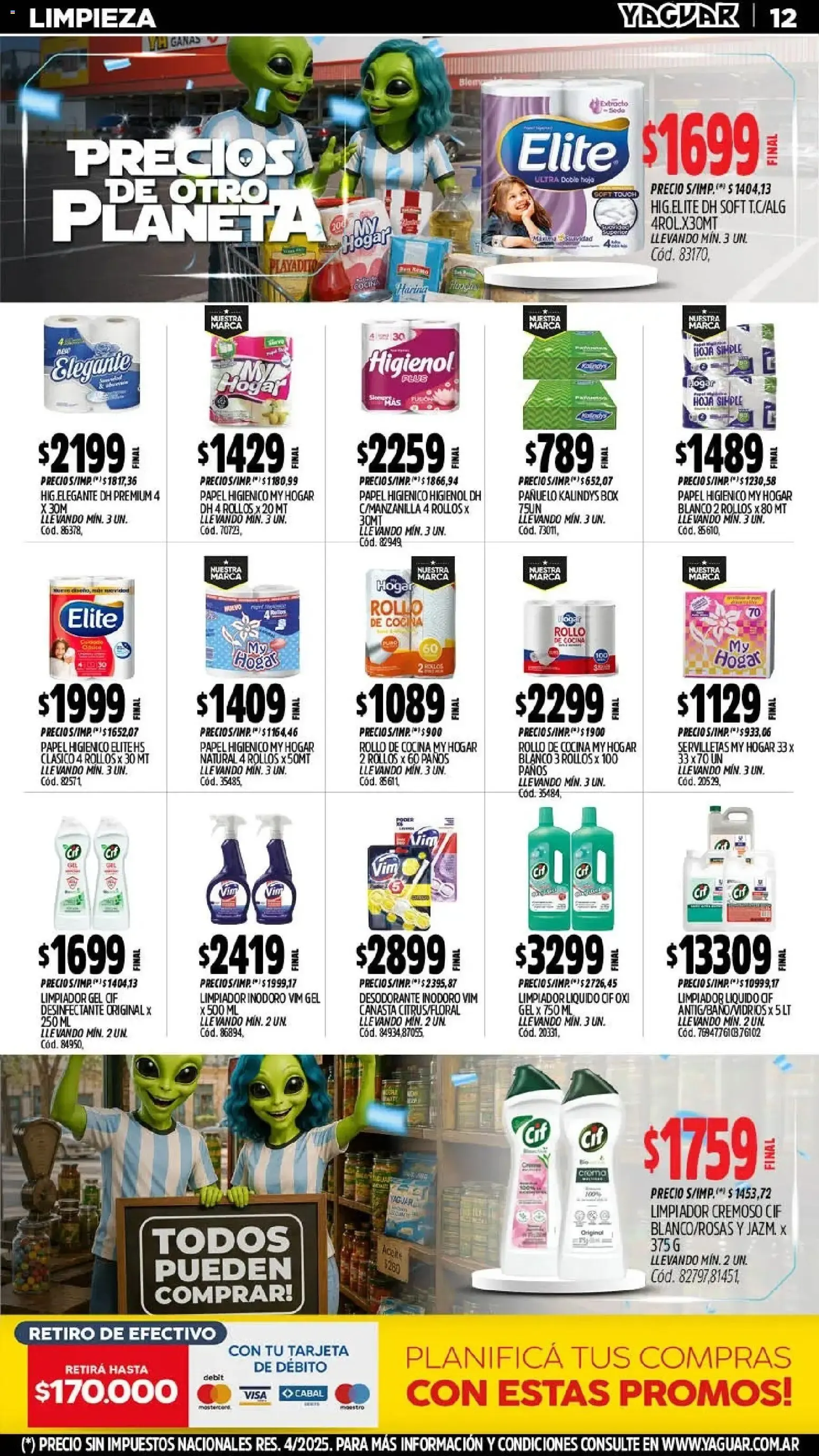 Ofertas de Mayorista Yaguar - Precios de Otro Planeta 6 de julio al 11 de julio 2026 - Página 13 del catálogo