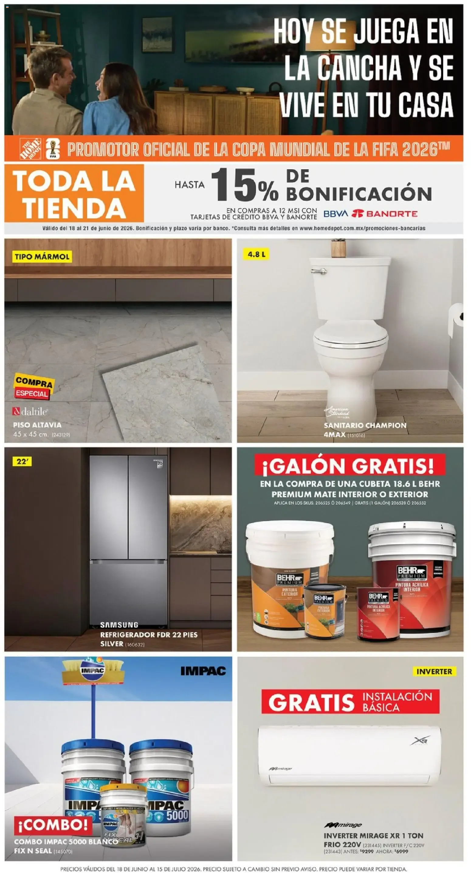 Home Depot catálogo (18/06/2026 - 15/07/2026) - catálogo en línea