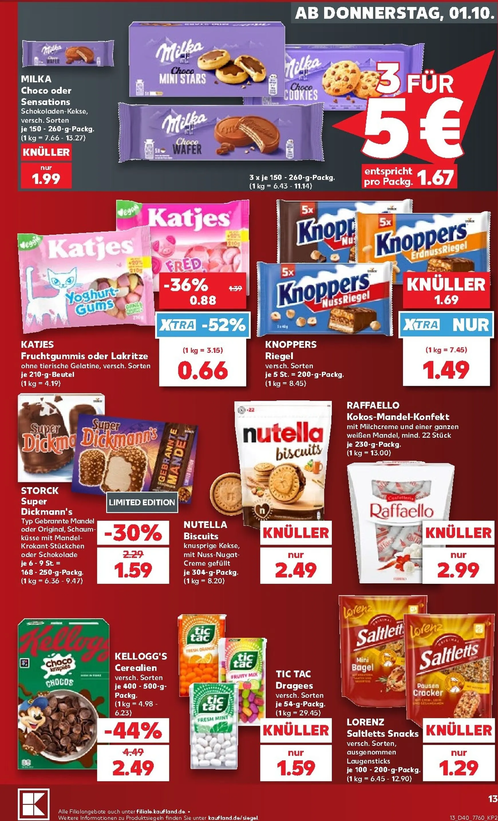 Neuer Kaufland Prospekt – von Donnerstag 01.10.2026 bis Mittwoch 07.10.2026 von 1. Oktober bis 7. Oktober 2026 - Prospekt seite 14