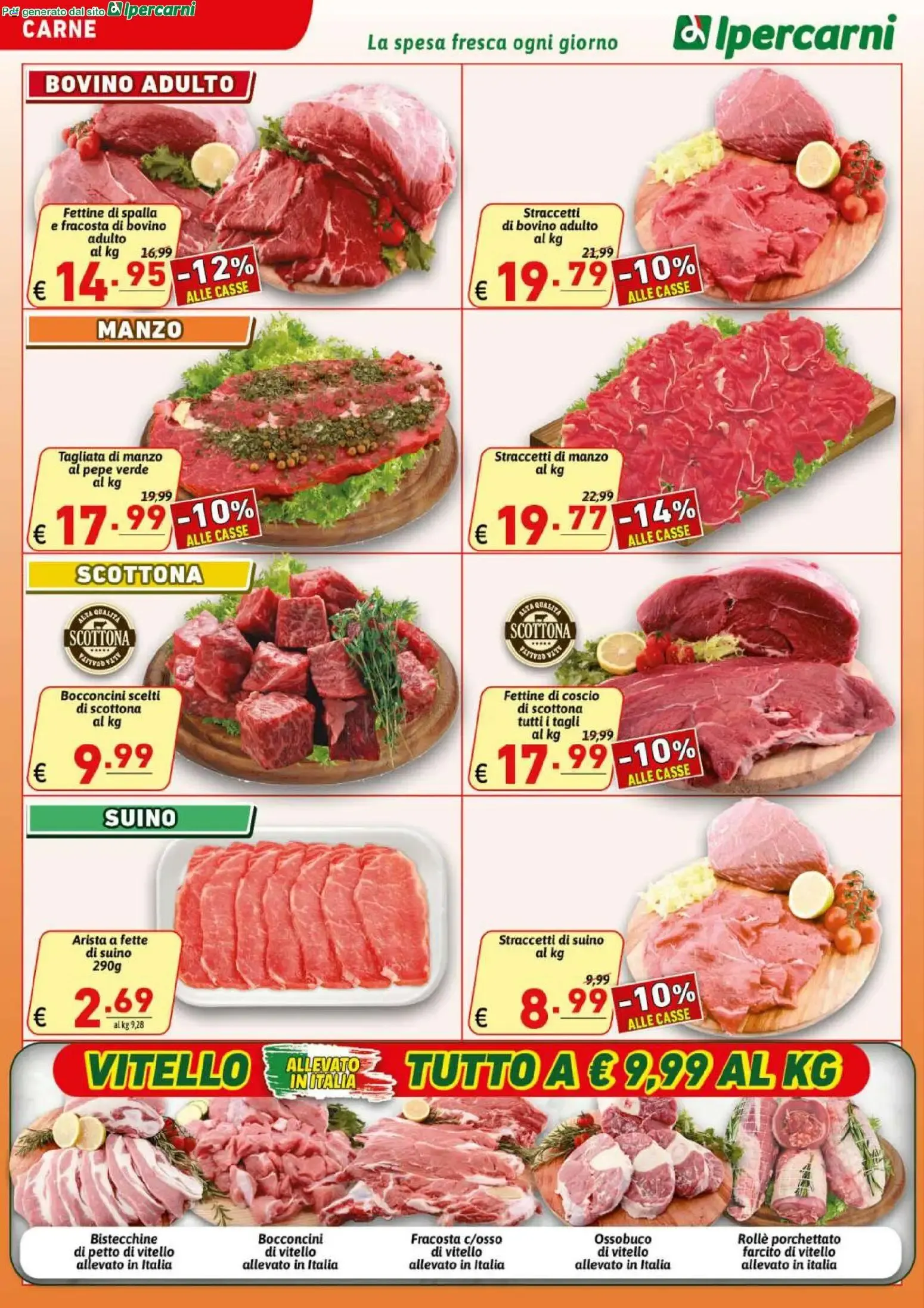 Ipercarni volantino dal 22/07/2026 - online Offerte da 22 luglio a 30 luglio di 2026 - Pagina del volantino 2