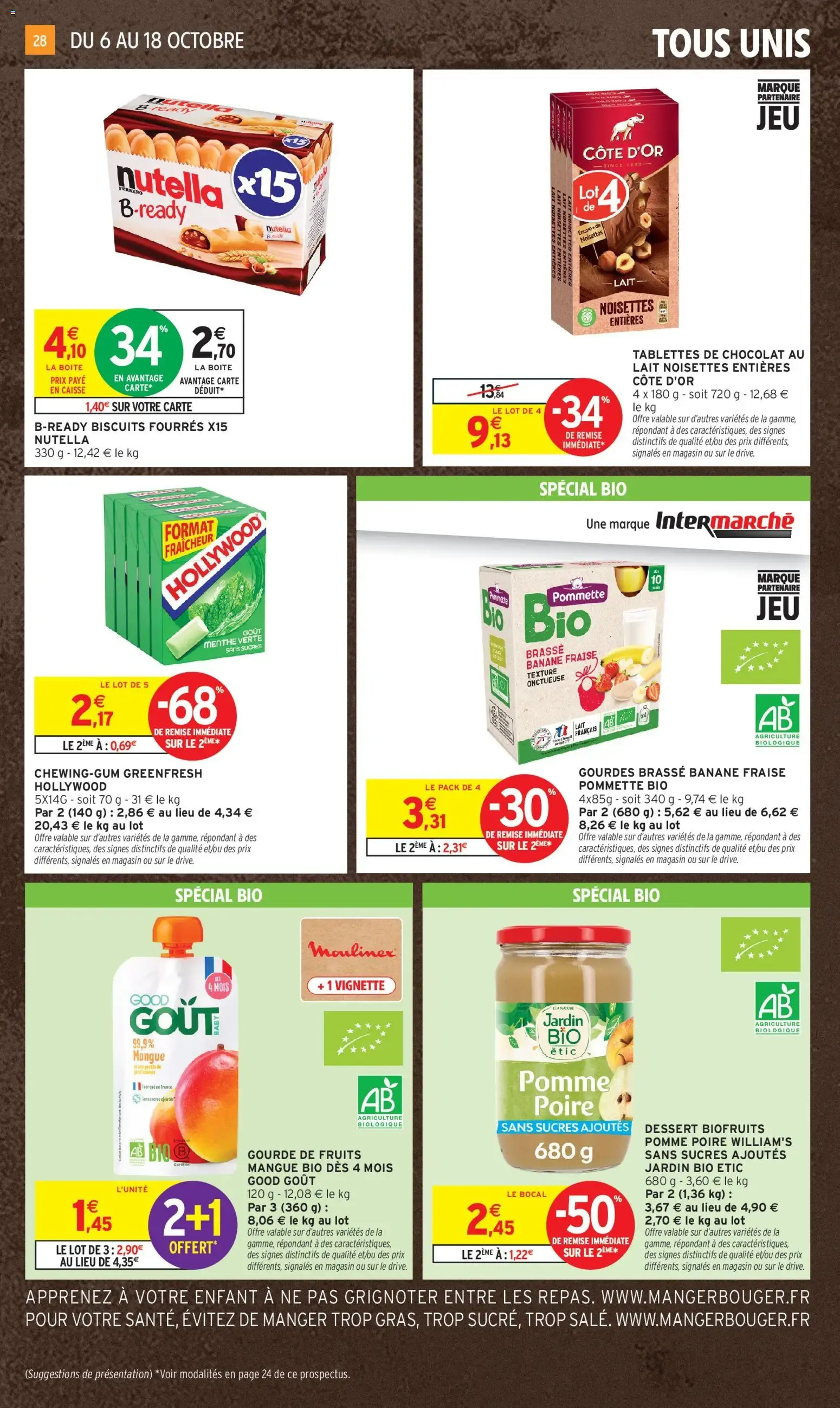 Anniversaire Intermarché HYPER du 6 octobre au 18 octobre 2026 - Catalogue page 28