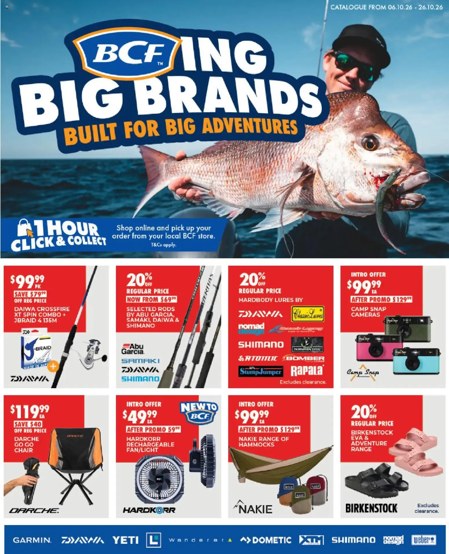 BCF catalogue - 06/10/2026 > weekly / monthly specials - Catalogue valid from 6 October to 26 October 2026 - page 1