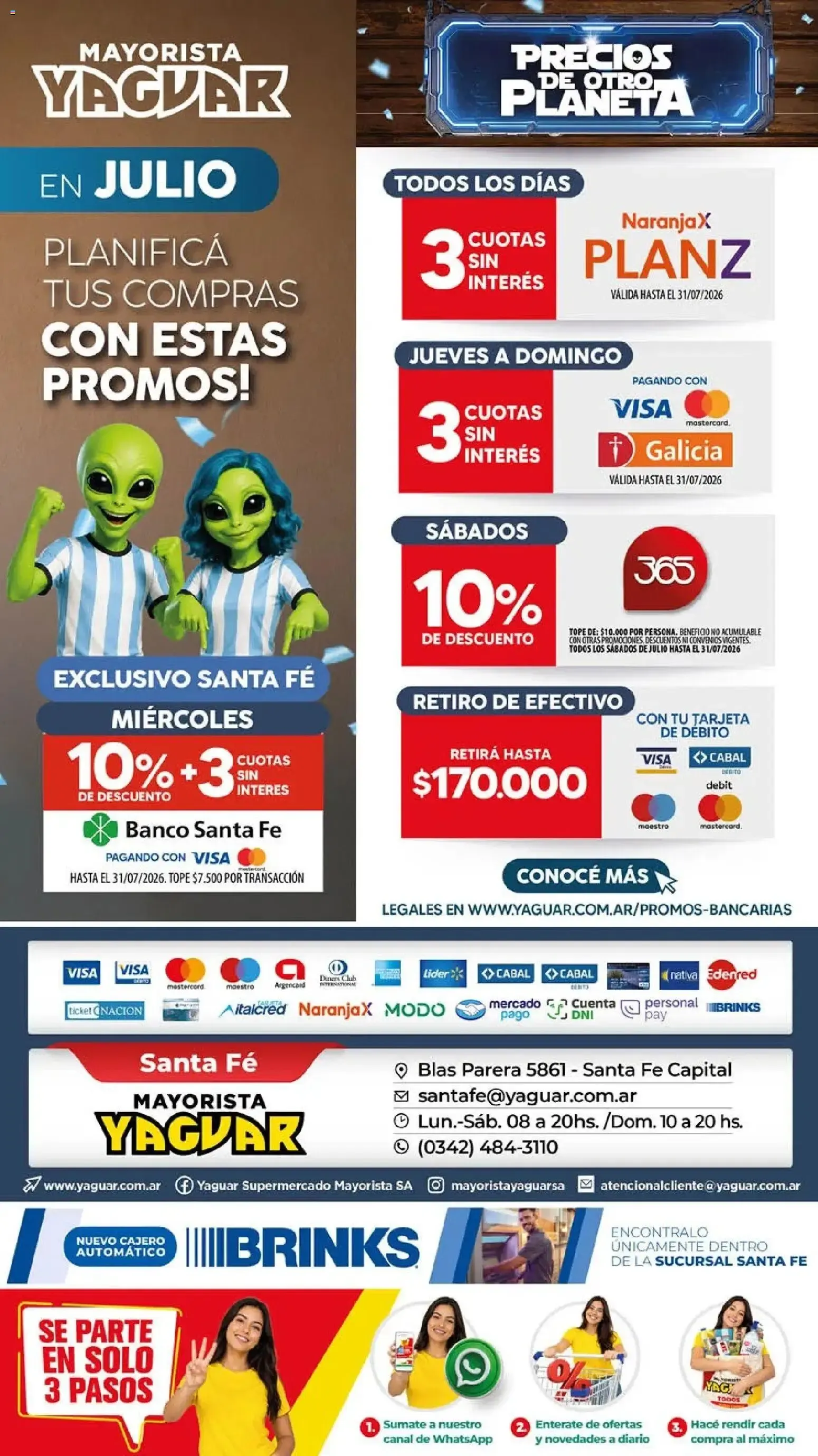 Ofertas de Yaguar - Precios de Otro Planeta - Oferta Semanal Santa Fé del 06/07/2026 - 12/07/2026 6 de julio al 12 de julio 2026 - Página 19 del catálogo