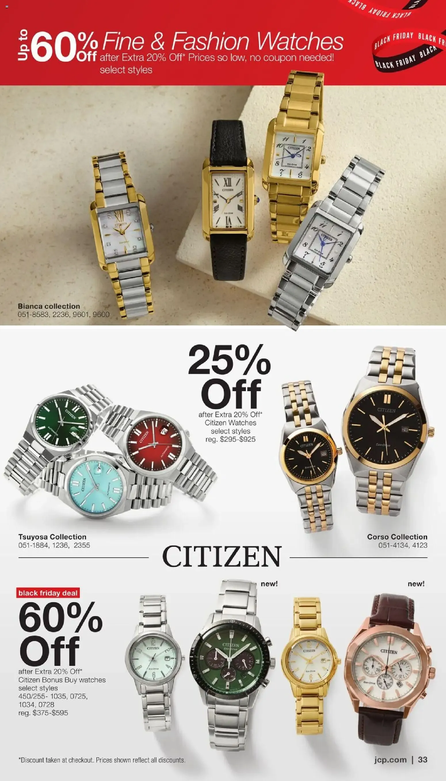 Weekly ad JCPenney Black Friday Early Access Jewelry Deals from October 26 to November 15 2026 - Page 33