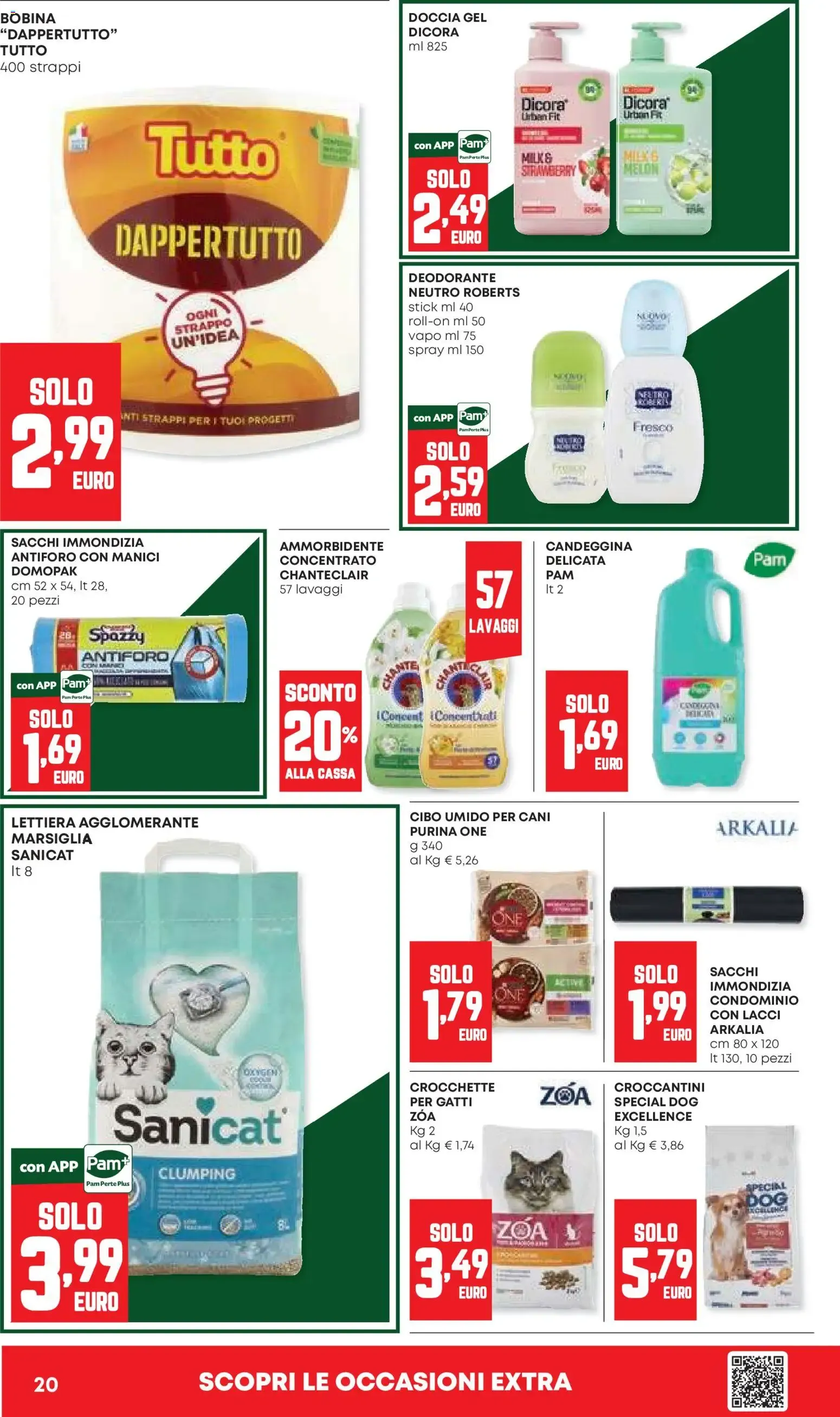 Pam Panorama Sotto Prezzo da 10 settembre a 23 settembre di 2026 - Pagina del volantino 20