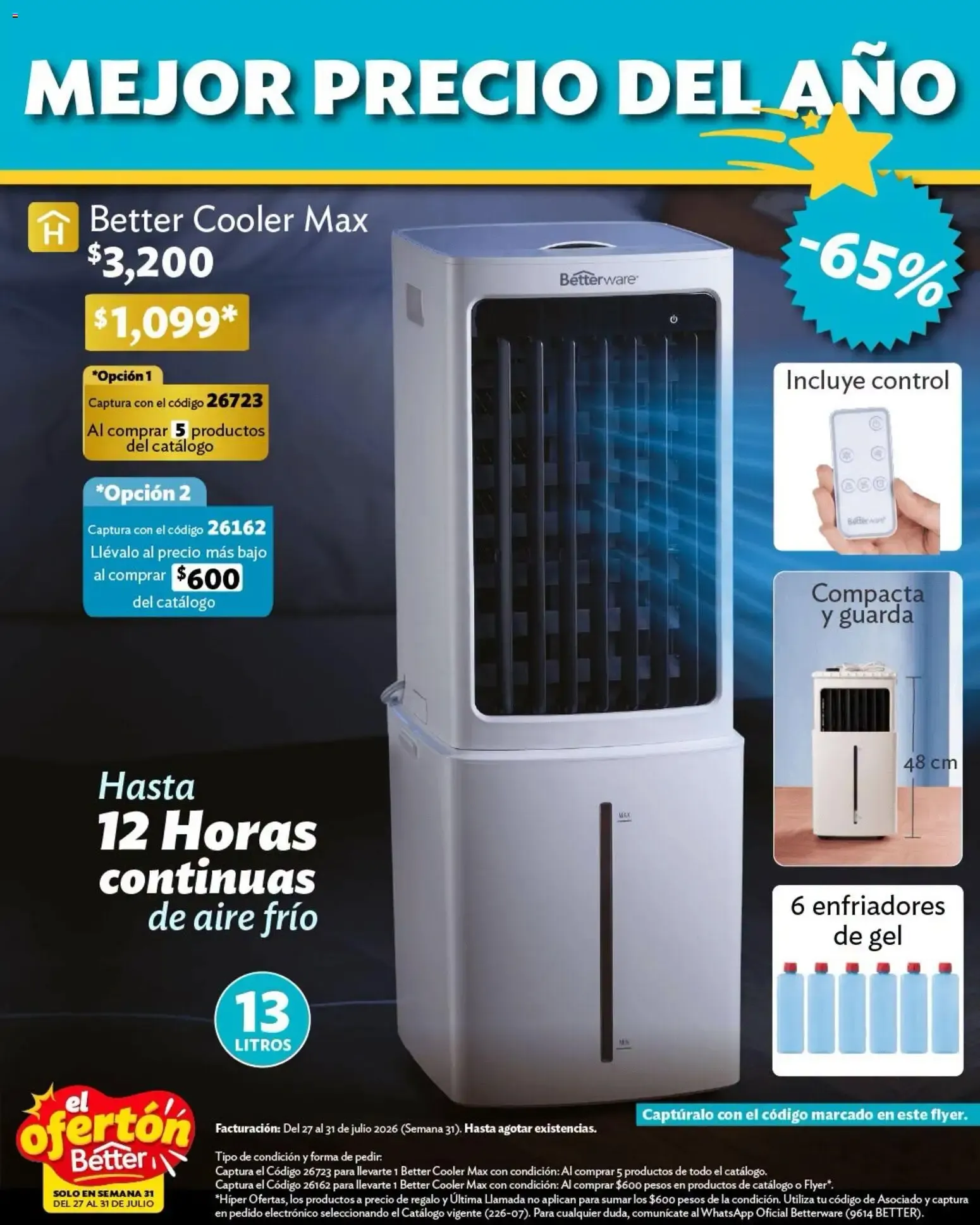 Catálogo de Betterware catálogo El Ofertón (27/07/2026 - 31/07/2026) - catálogo en línea 27 de julio al 31 de julio 2026 - Pagina 8