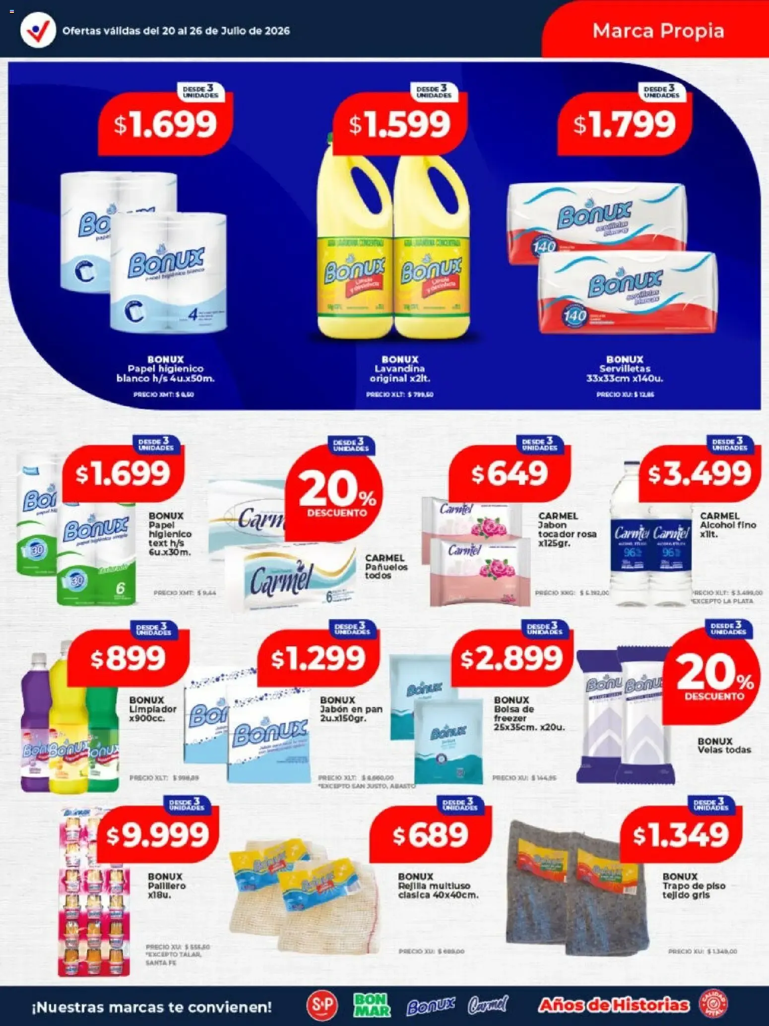 Ofertas de Ofertas de la Semana en Nuestras Marcas 20 de julio al 26 de julio 2026 - Página 3 del catálogo
