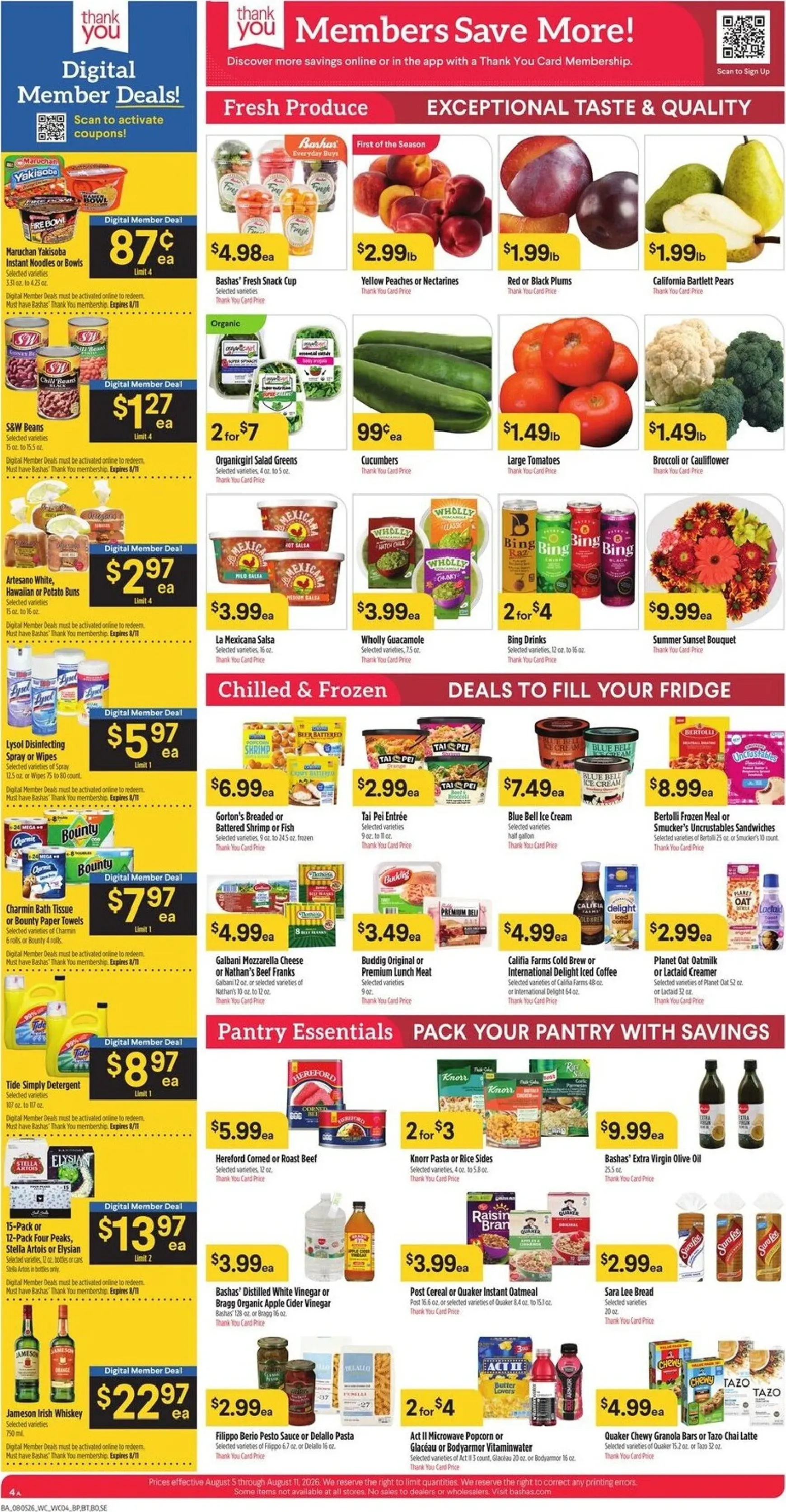 Weekly ad Bashas' Peak Produce from August 5 to August 11 2026 - Page 4