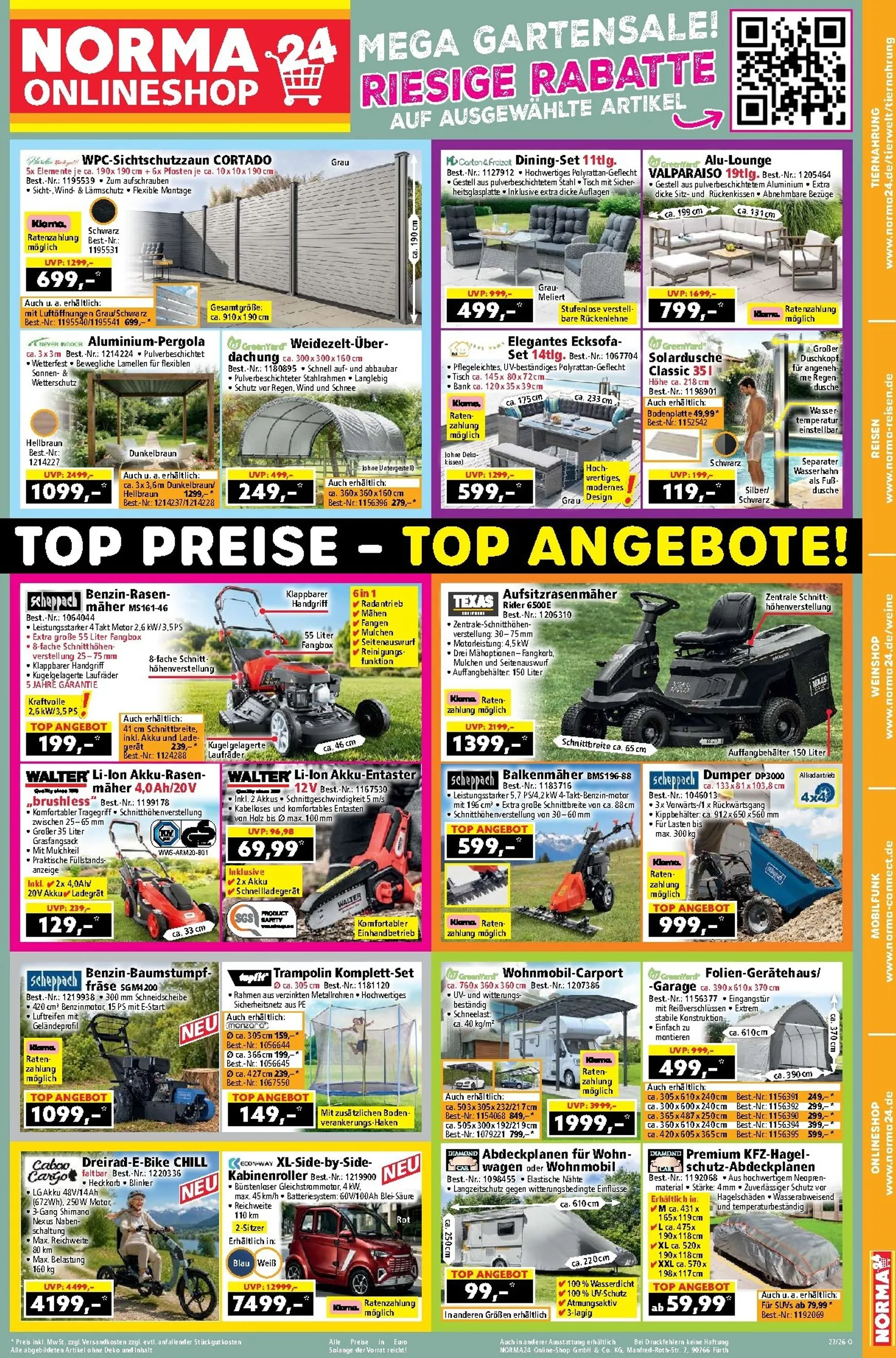 Norma Prospekt – von Montag 29.06.2026 bis Sonntag 05.07.2026 von 29. Juni bis 5. Juli 2026 - Prospekt seite 18