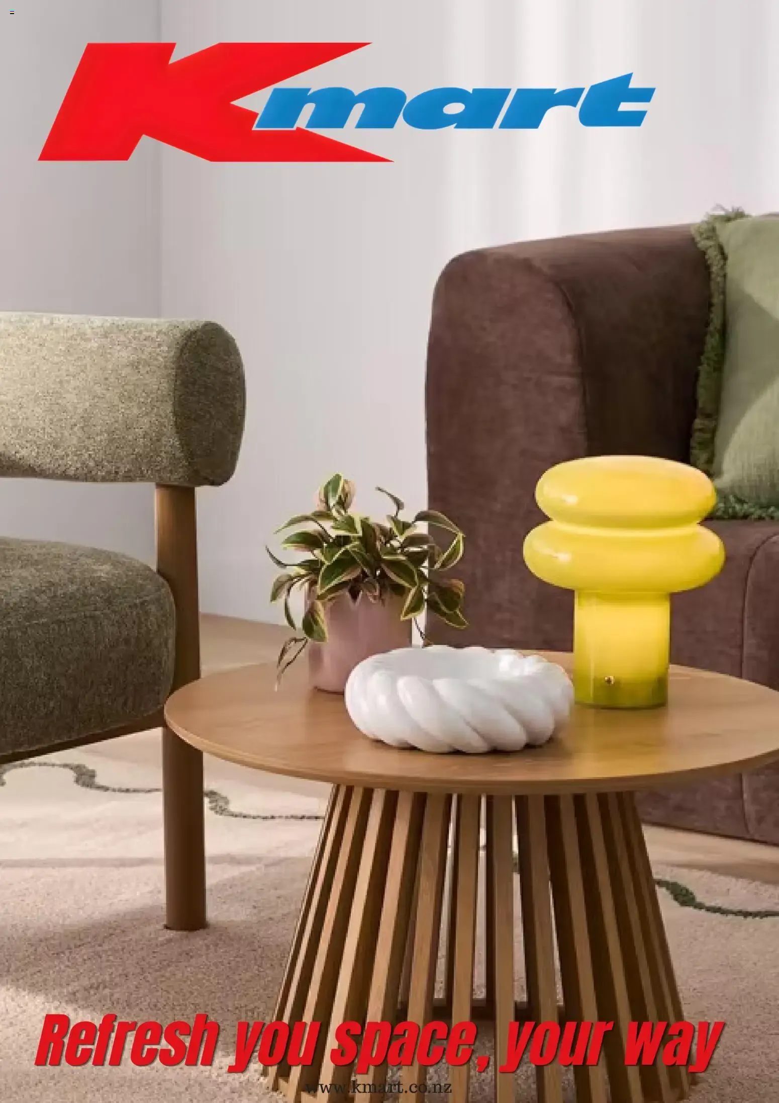Kmart: Refresh your space, your way from 5 October to 8 November 2026 - Catalogue Page 1