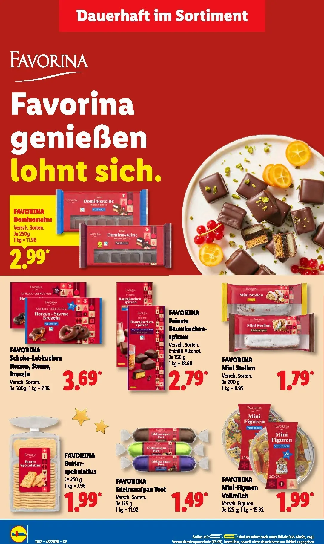 Lidl Sparen beim Preisführer von 2. November bis 7. November 2026 - Prospekt seite 29