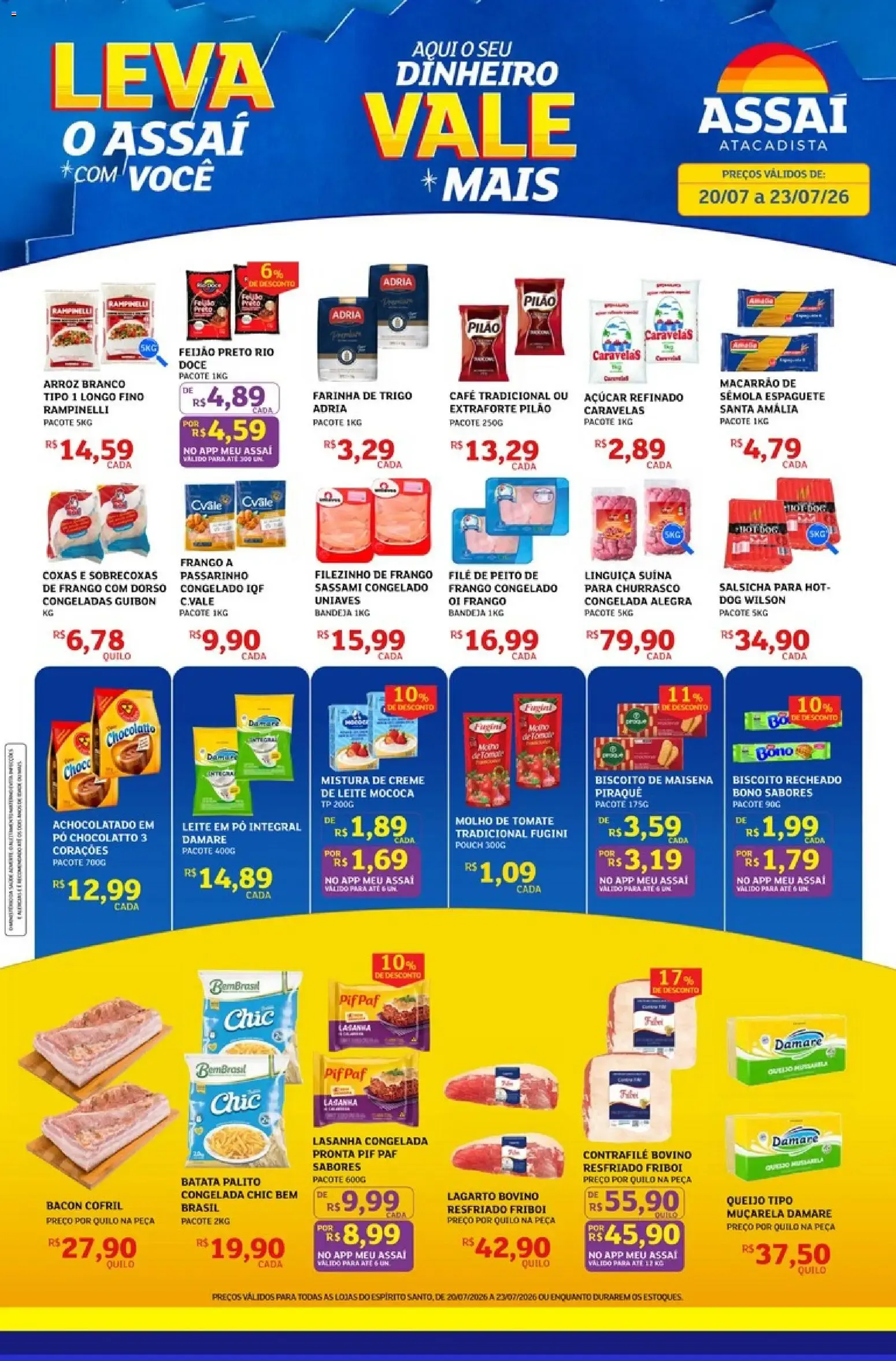 Encarte de Assaí Atacadista ofertas - ES de 20/07/2026 | Promoções Online 20 de julho até 23 de julho 2026 - Pagina 1