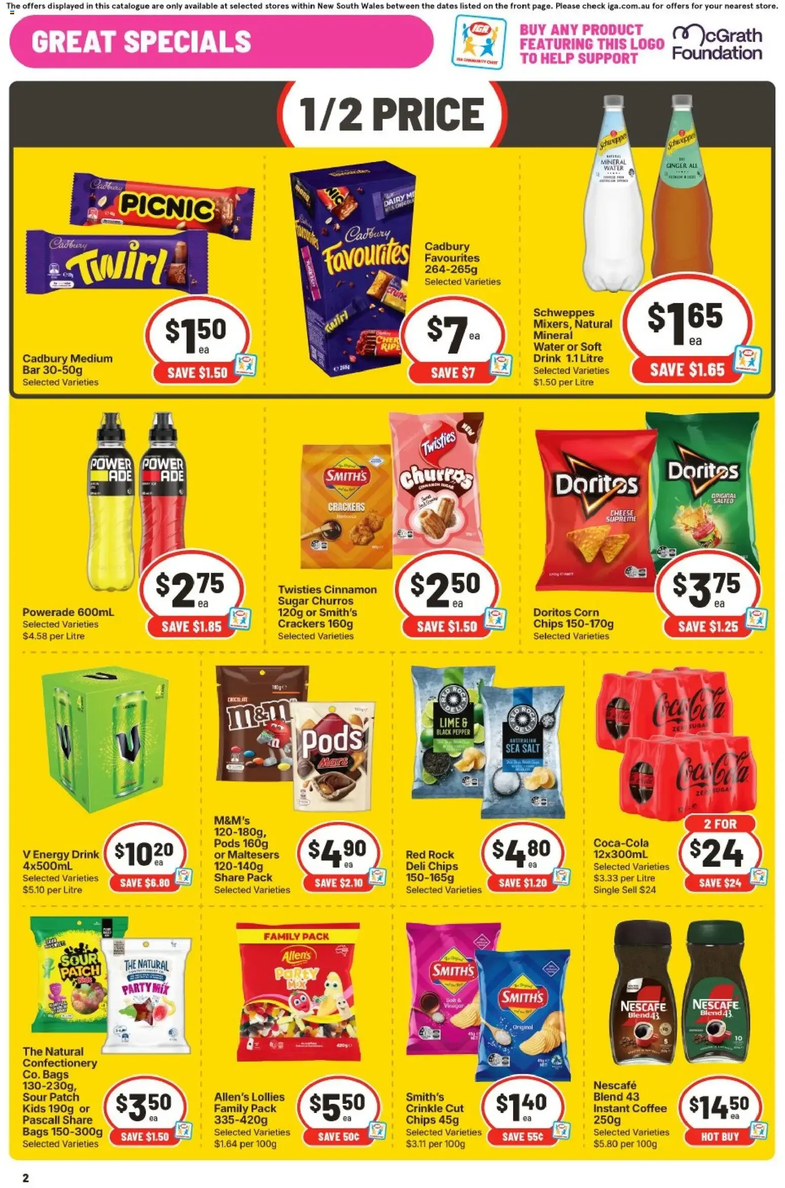 IGA FOOTY FINALS - Catalogue valid from 23 September to 29 September 2026 - page 2