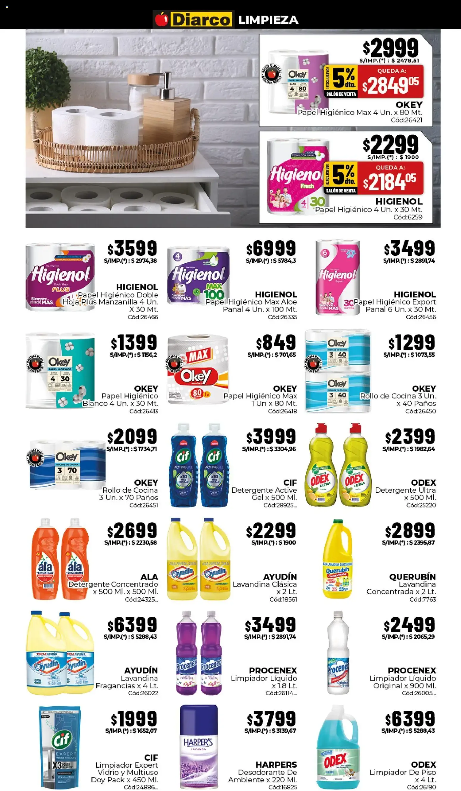 Ofertas de Diarco: Ofertas válidas del 20/07 al 24/07 20 de julio al 24 de julio 2026 - Página 15 del catálogo