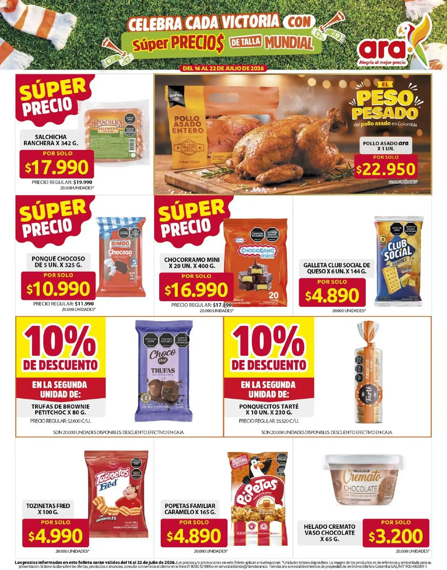 Catalogo de Ara catálogo mercando y tanqueando desde el 16/07/2026 > Revistas Julio 16 de julio al 17 de julio 2026 - Pag 18