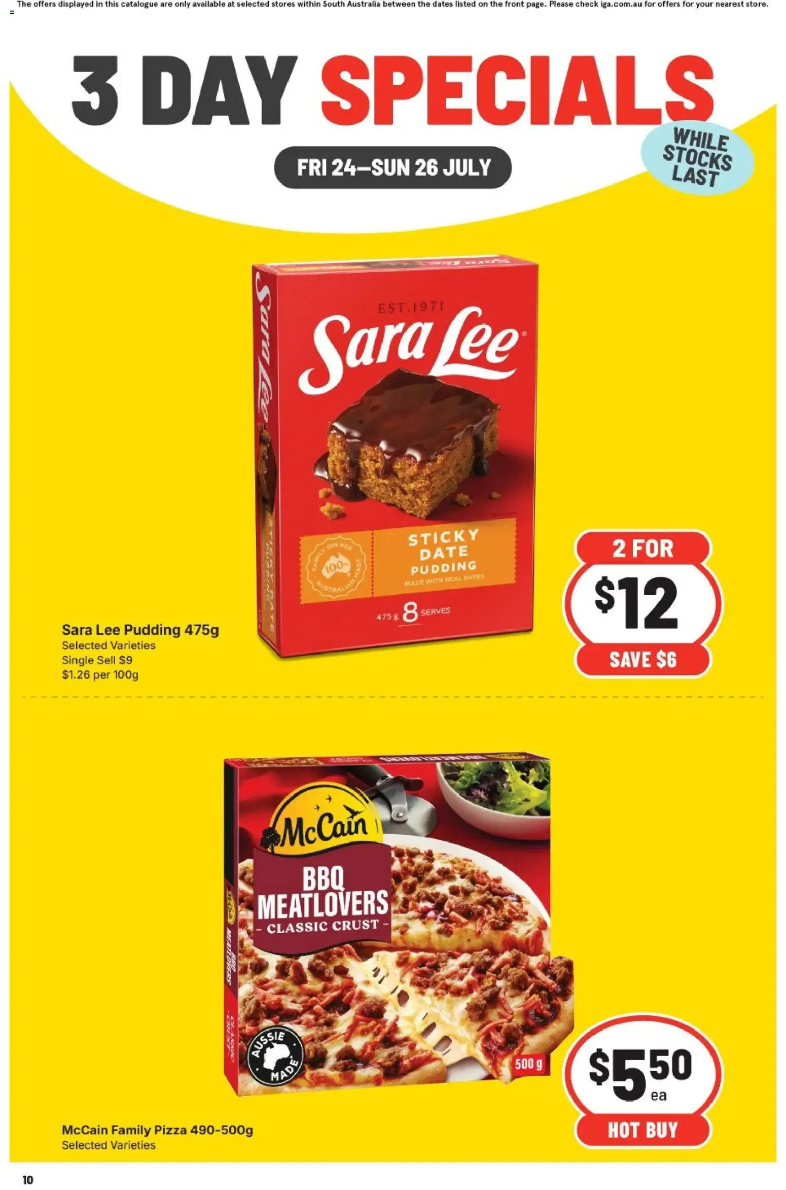 3 DAY SPECIALS - Catalogue valid from 24 July to 26 July 2026 - page 3