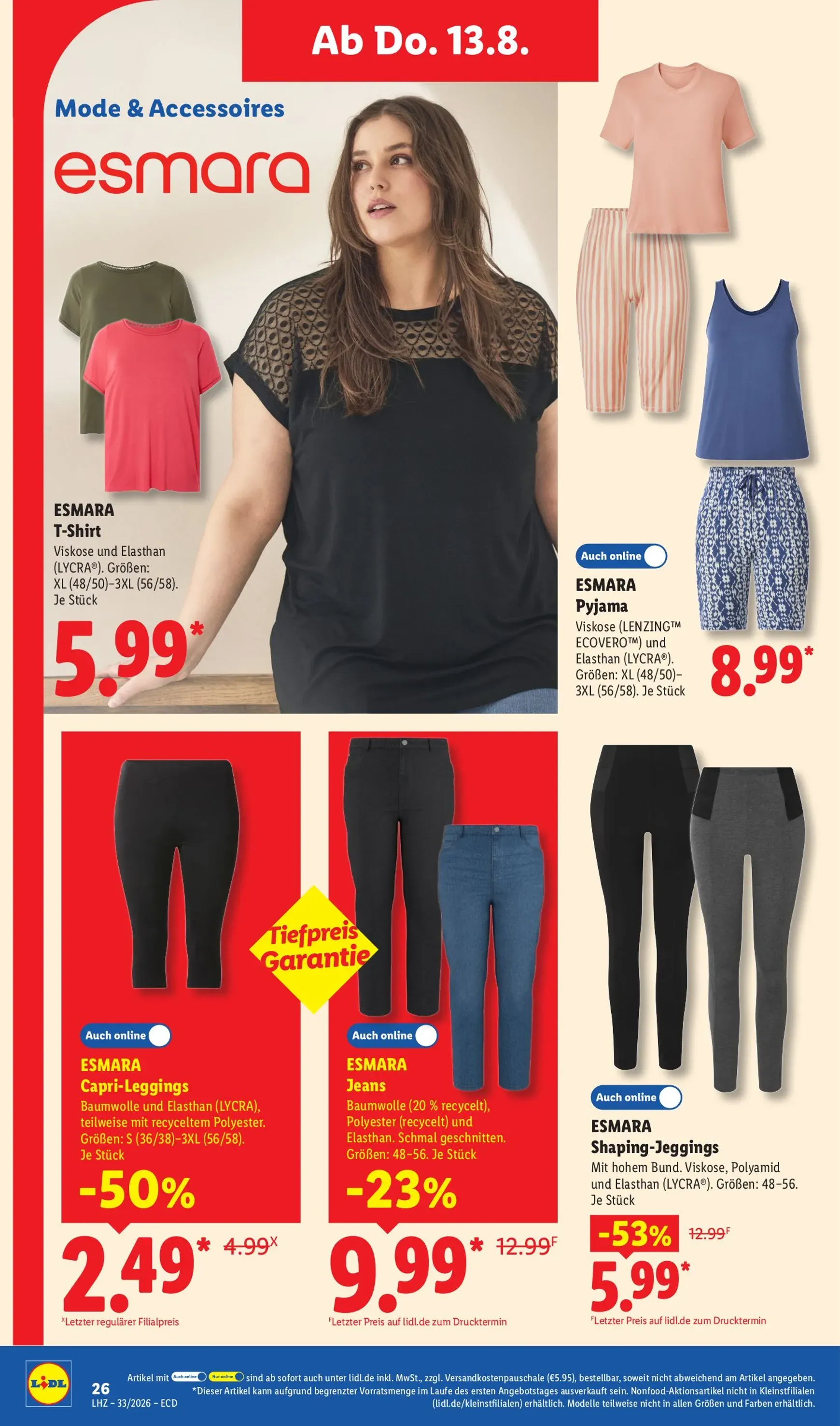 Lidl - Angebot der Woche Prospekt nächste Woche – von Montag 10.08.2026 bis Samstag 15.08.2026 von 10. August bis 16. August 2026 - Prospekt seite 26