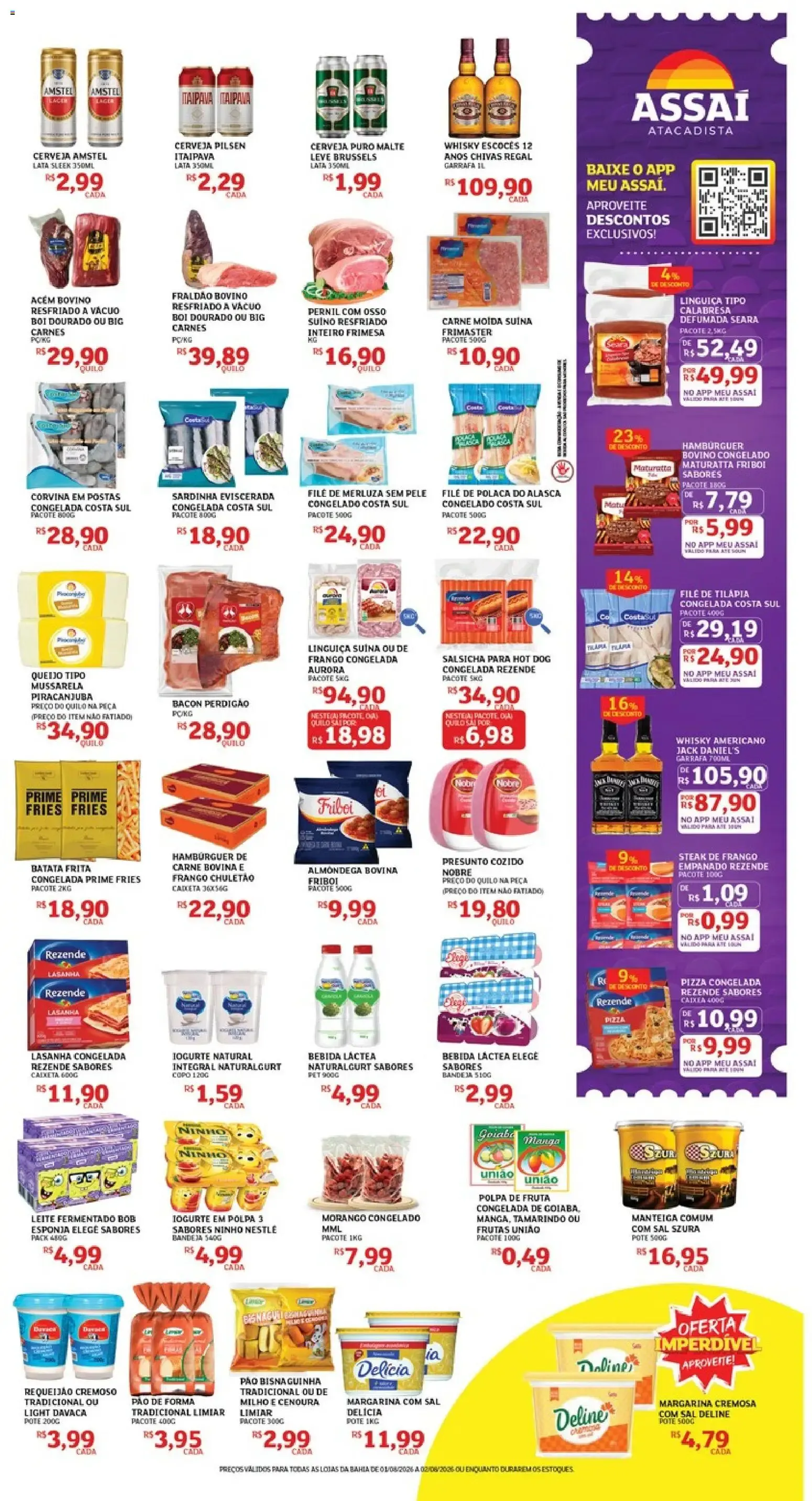 Encarte de Assaí Atacadista ofertas - BA de 01/08/2026 | Promoções Online 1 de agosto até 2 de agosto 2026 - Pagina 3