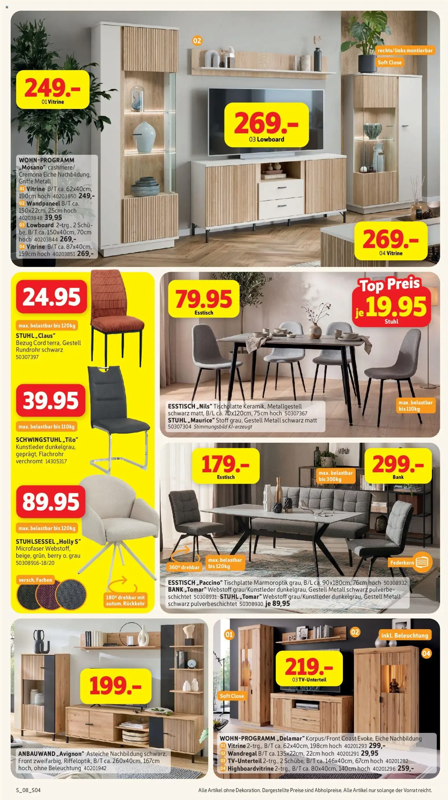 Sconto – Deutschlands günstigstes Möbelhaus! SSV 15% auf alles von 16. September bis 13. Oktober 2026 - Prospekt seite 4