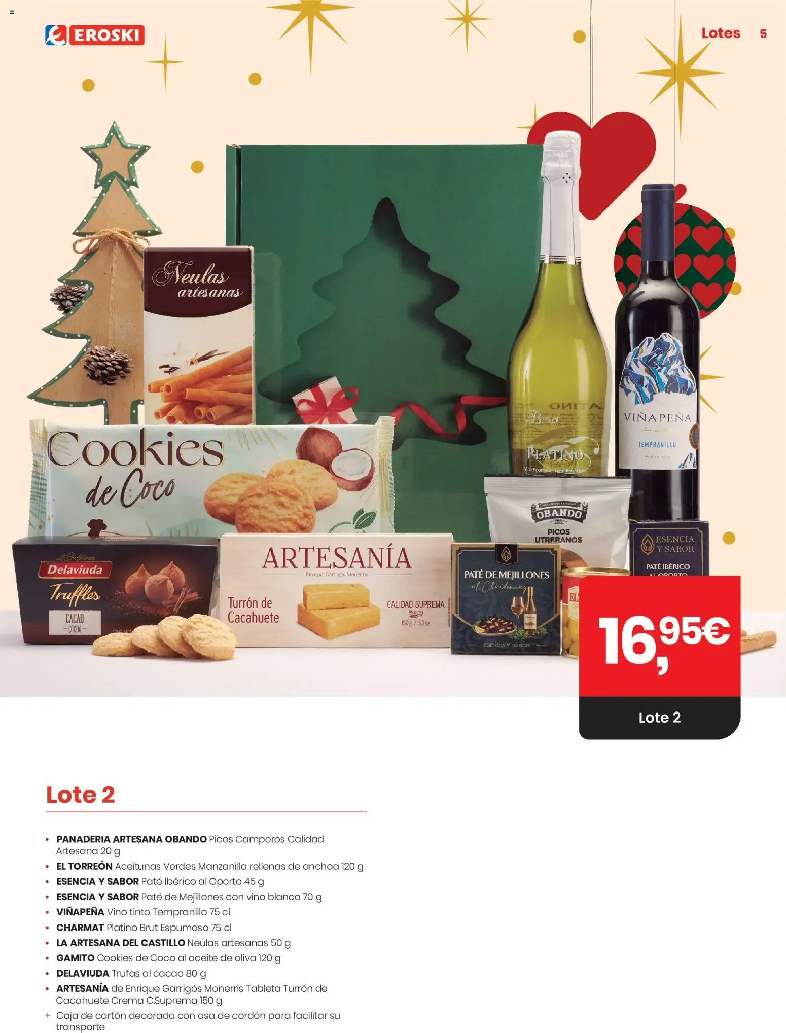 Catálogo de Eroski Navidad 2026 Lotes y Cestas 15 de octubre al 7 de enero 2027 - Página 5