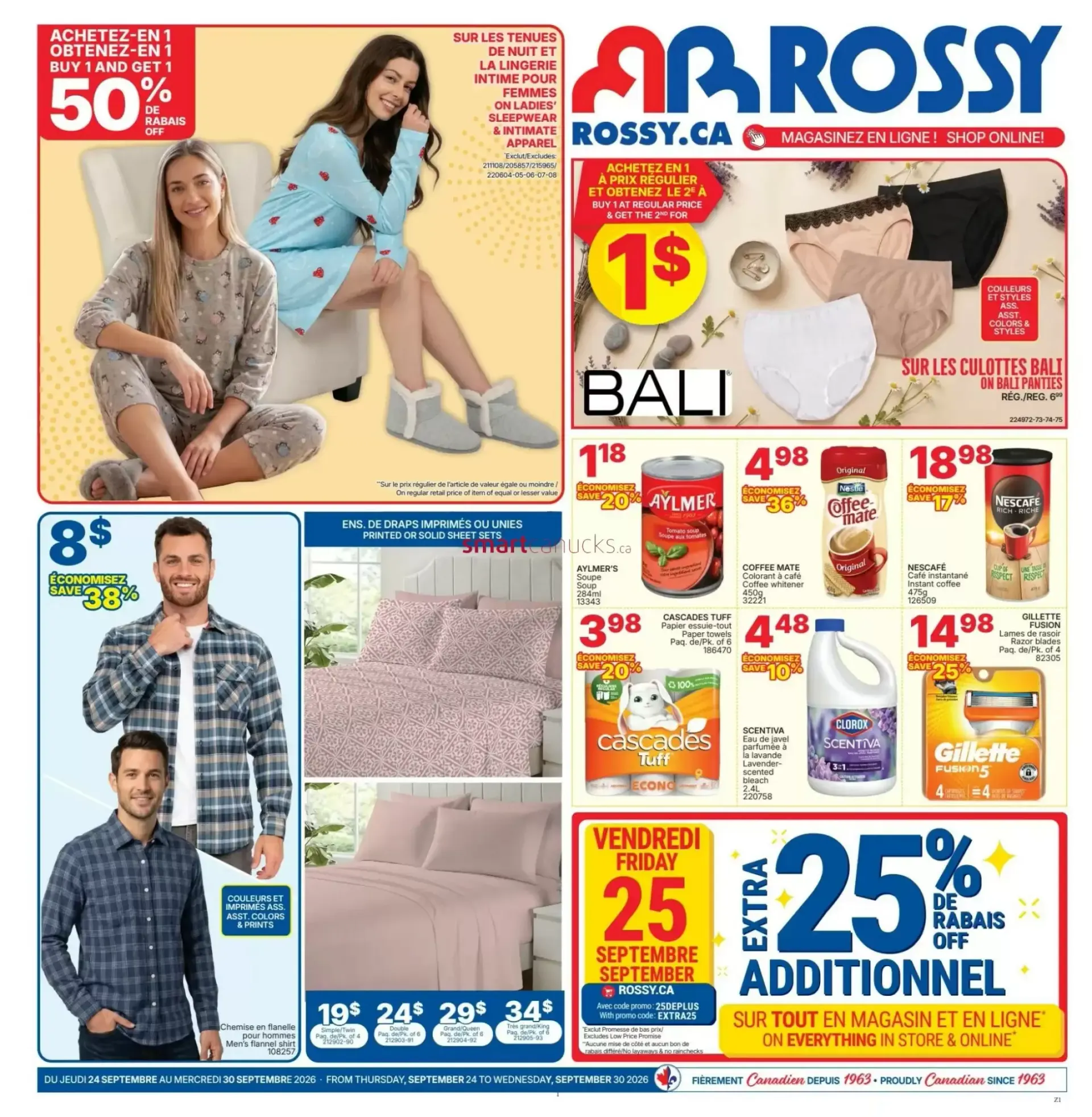 Rossy Flyer from September 24 to September 30 2026 - flyer page 1