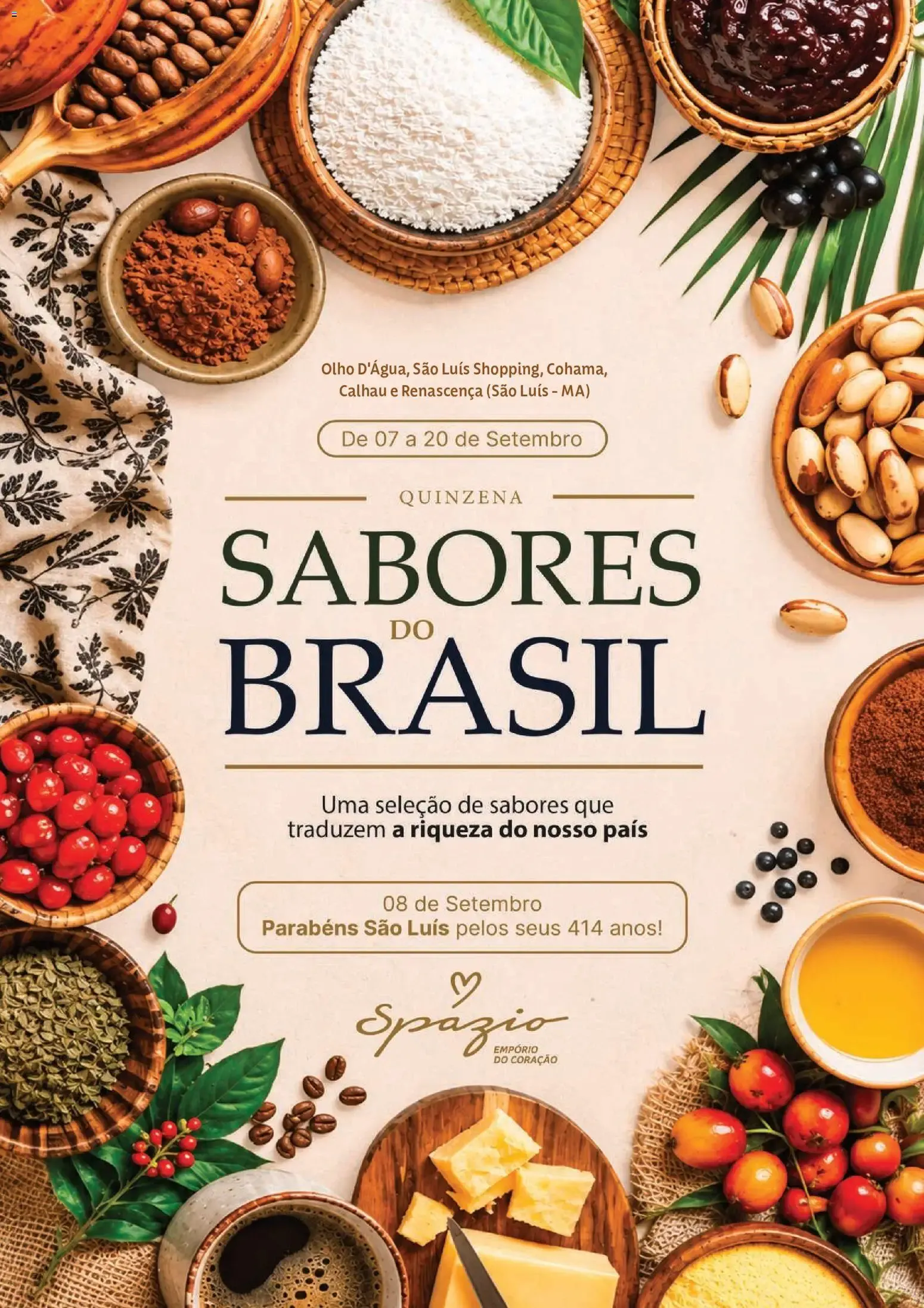 Encarte de Sabores do Brasil 7 de setembro até 20 de setembro 2026 - Pagina 1