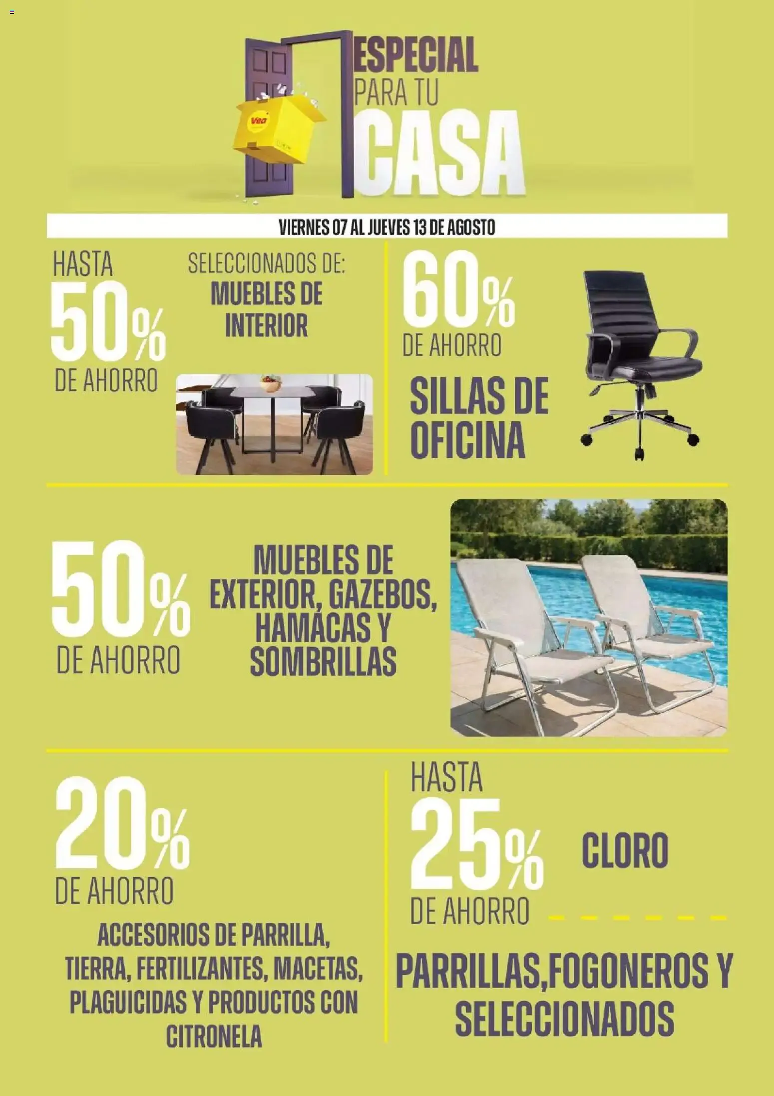 Ofertas de Vea - Especial para tu casa del 07/08/2026 - 12/08/2026 7 de agosto al 12 de agosto 2026 - Página 4 del catálogo