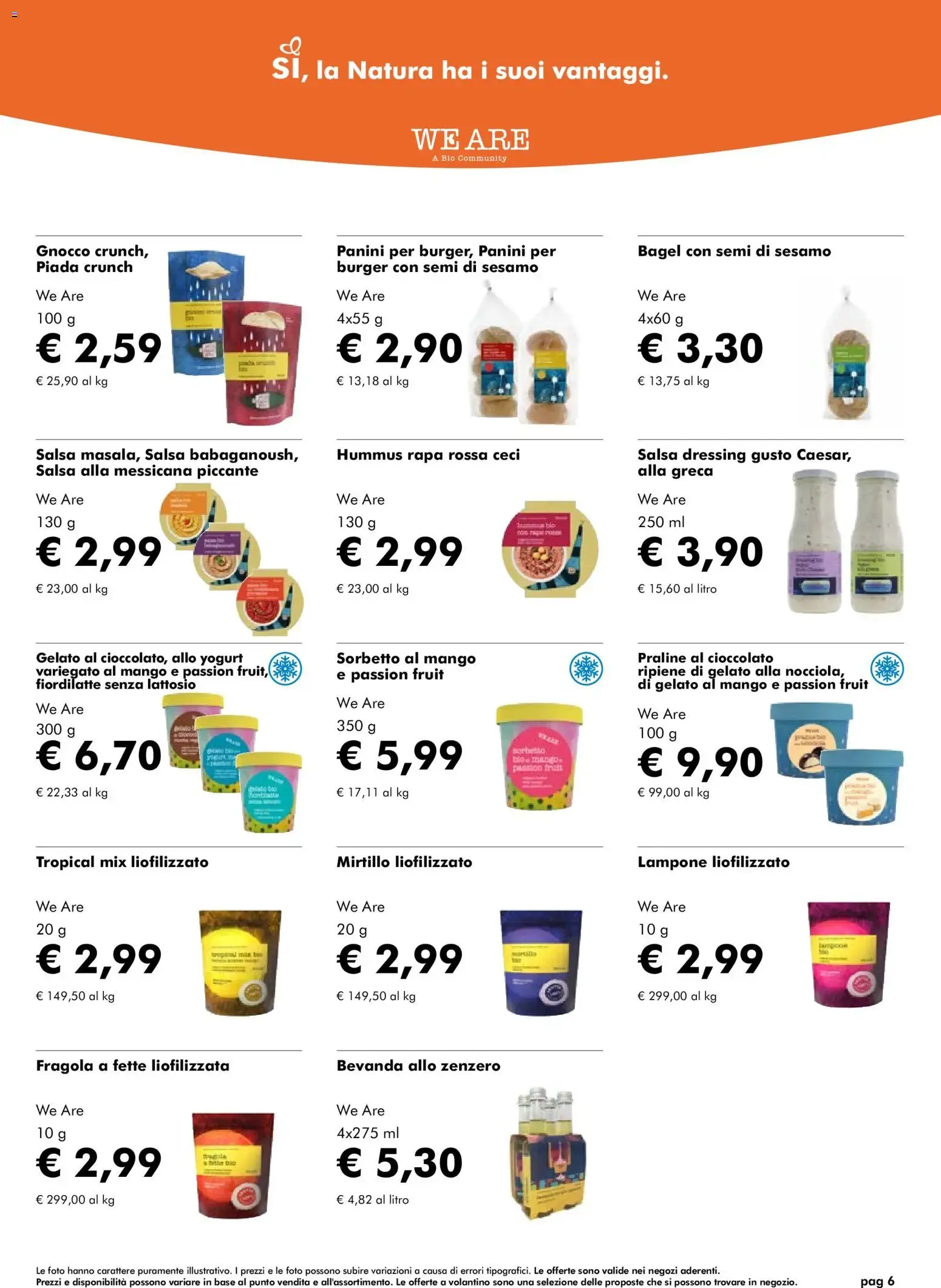 Natura Sì volantino dal 05/08/2026 - online Offerte da 5 agosto a 8 settembre di 2026 - Pagina del volantino 6