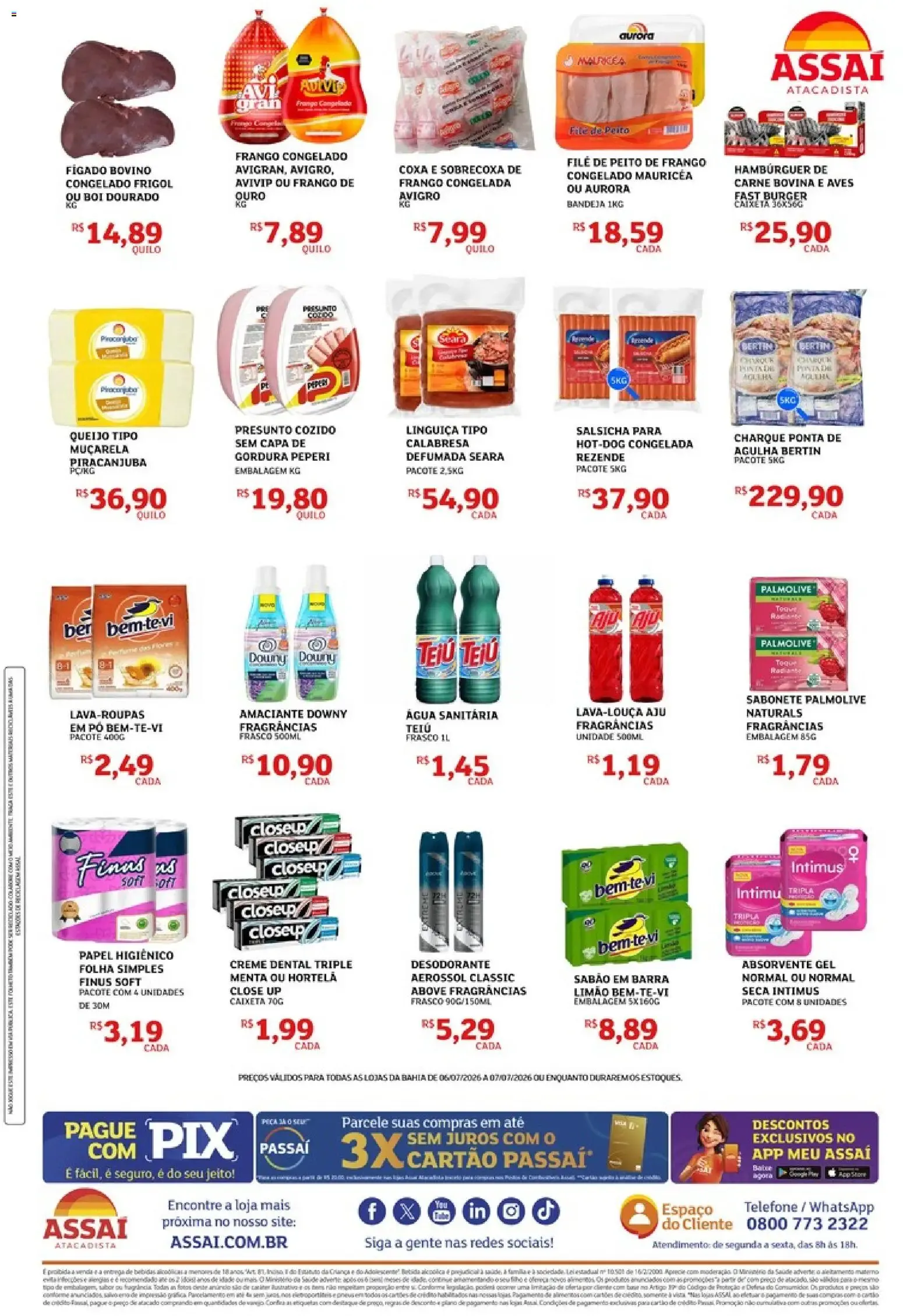 Encarte de Assaí Atacadista - Especial do Comerciante 6 de julho até 7 de julho 2026 - Pagina 2