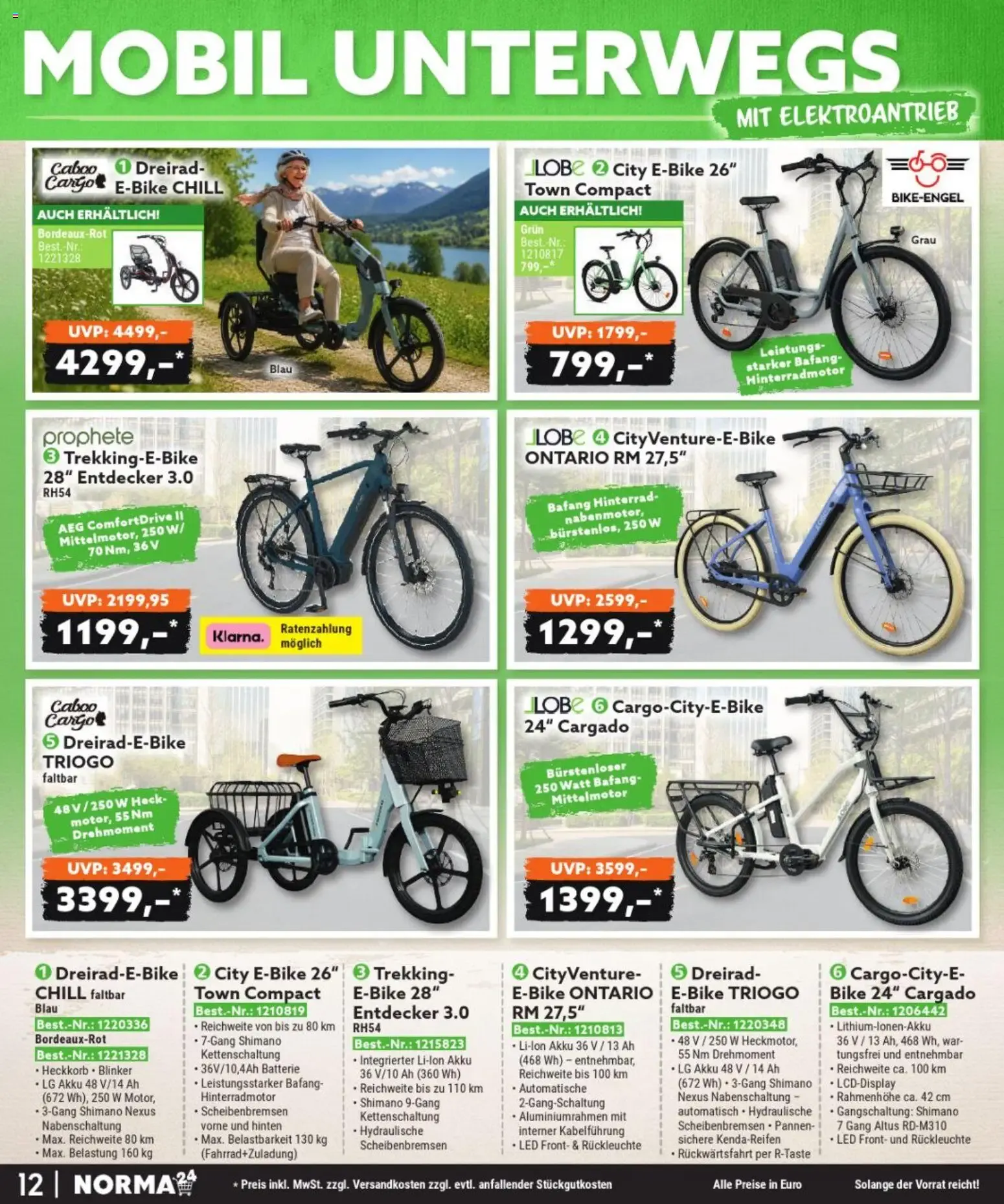 Norma Bestellmagazin September 2026 (ab 01.09.2026) zum blättern » Angebote von 1. September bis 30. September 2026 - Prospekt seite 12