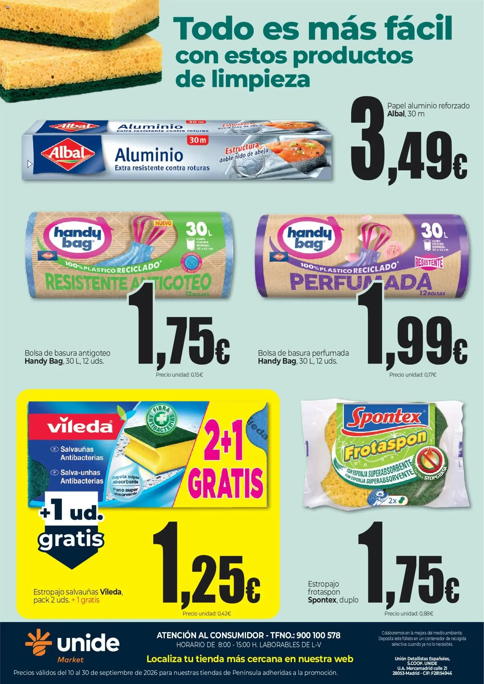 Catálogo de Unide Especial limpieza del hogar 10/09/2026 - 30/09/2026 10 de septiembre al 30 de septiembre 2026 - Página 8