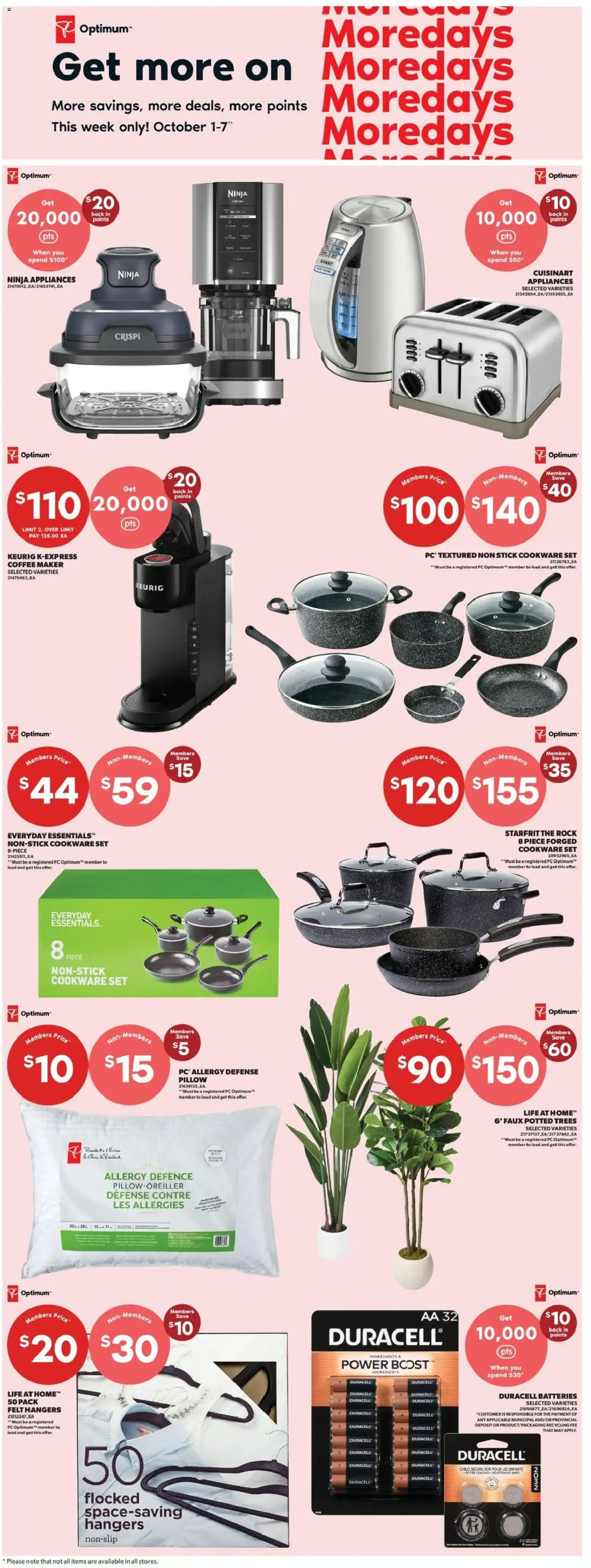 Moredays: Get more points and deals from October 1 to October 7 2026 - flyer page 20