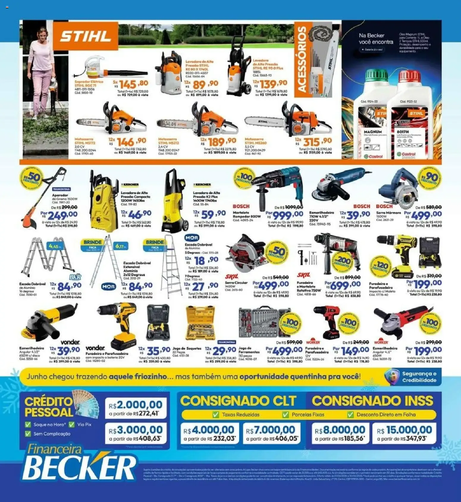 Encarte de Promoção de Aniversário 74 Anos Lojas Becker 1 de junho até 30 de junho 2026 - Pagina 6