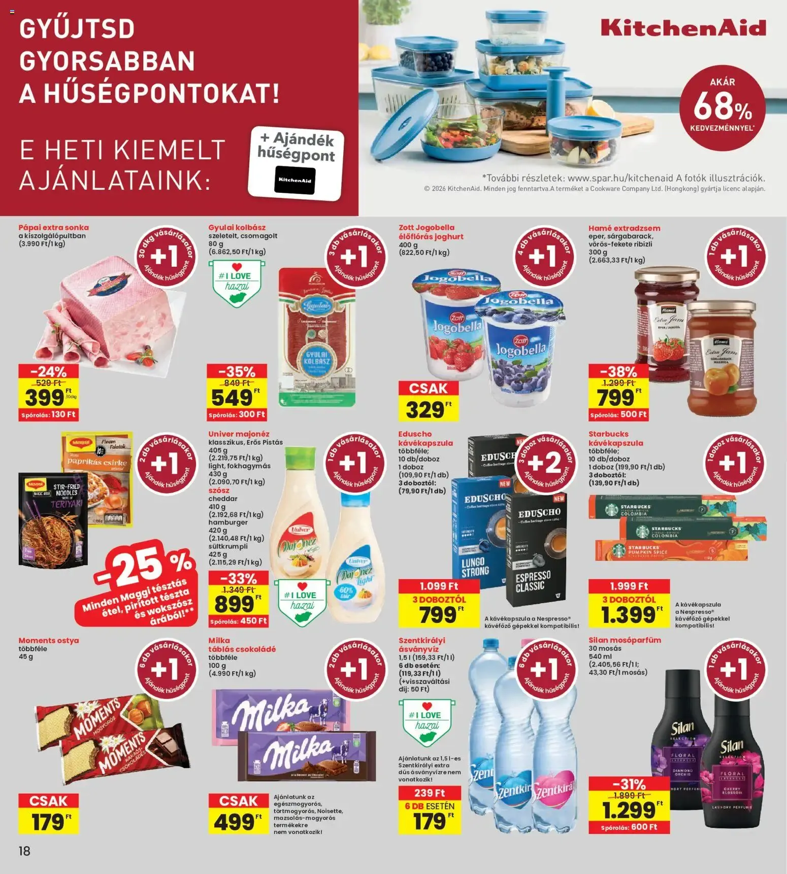 Katalógus Interspar akciós újság - 2026.10.08. -tól/töl > akció, lapozható szórólap 🛍️ október 8.-tól október 14.-ig 2026. - Oldal 18