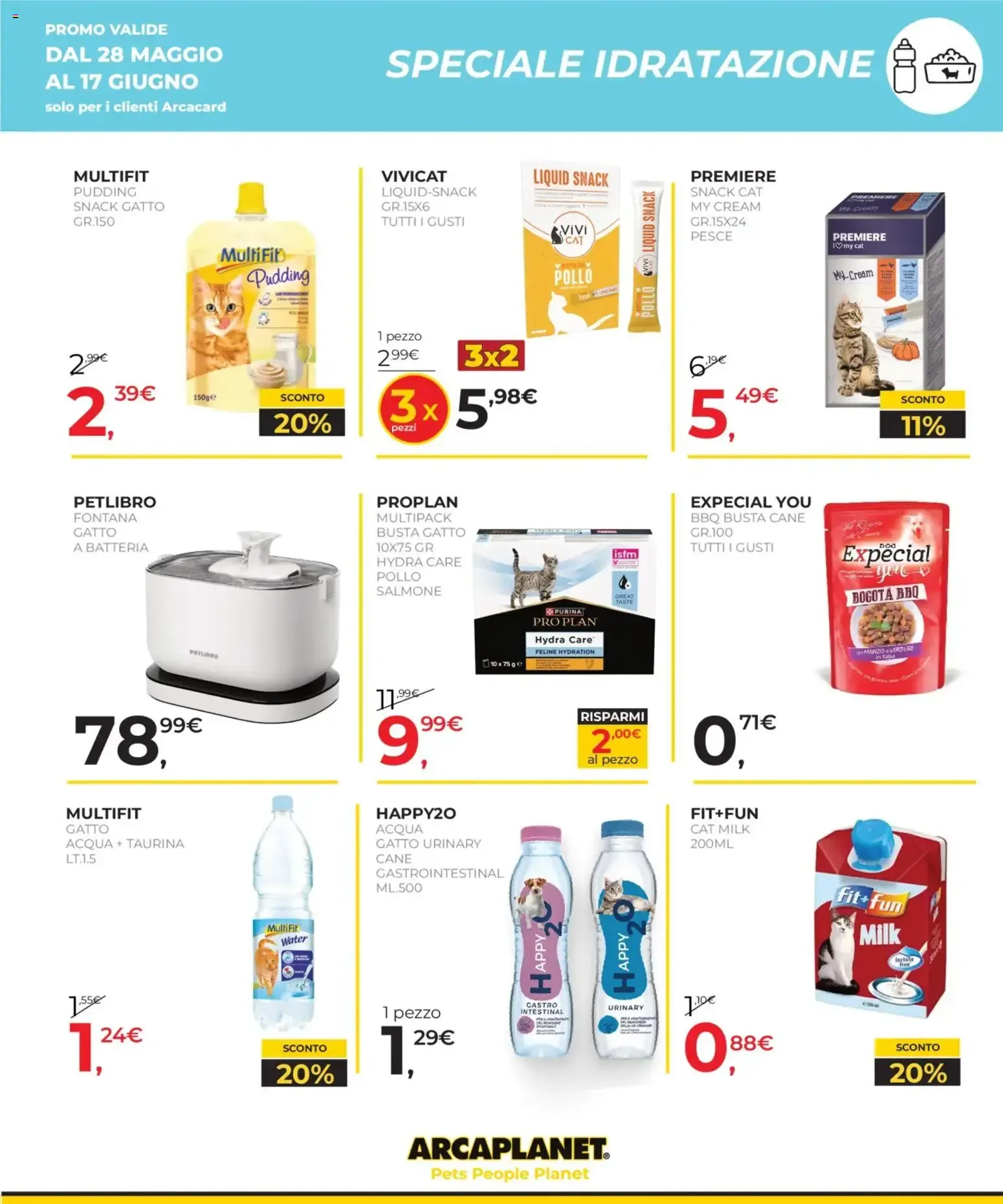 Arcaplanet volantino dal 28/05/2026 - online Offerte da 28 maggio a 17 giugno di 2026 - Pagina del volantino 13
