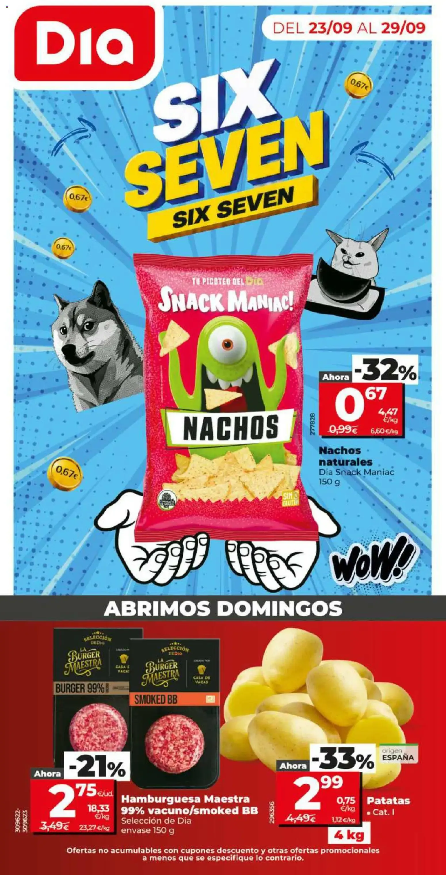 Catálogo de Dia SIX SEVEN Ofertas 23 de septiembre al 29 de septiembre 2026 - Página 1