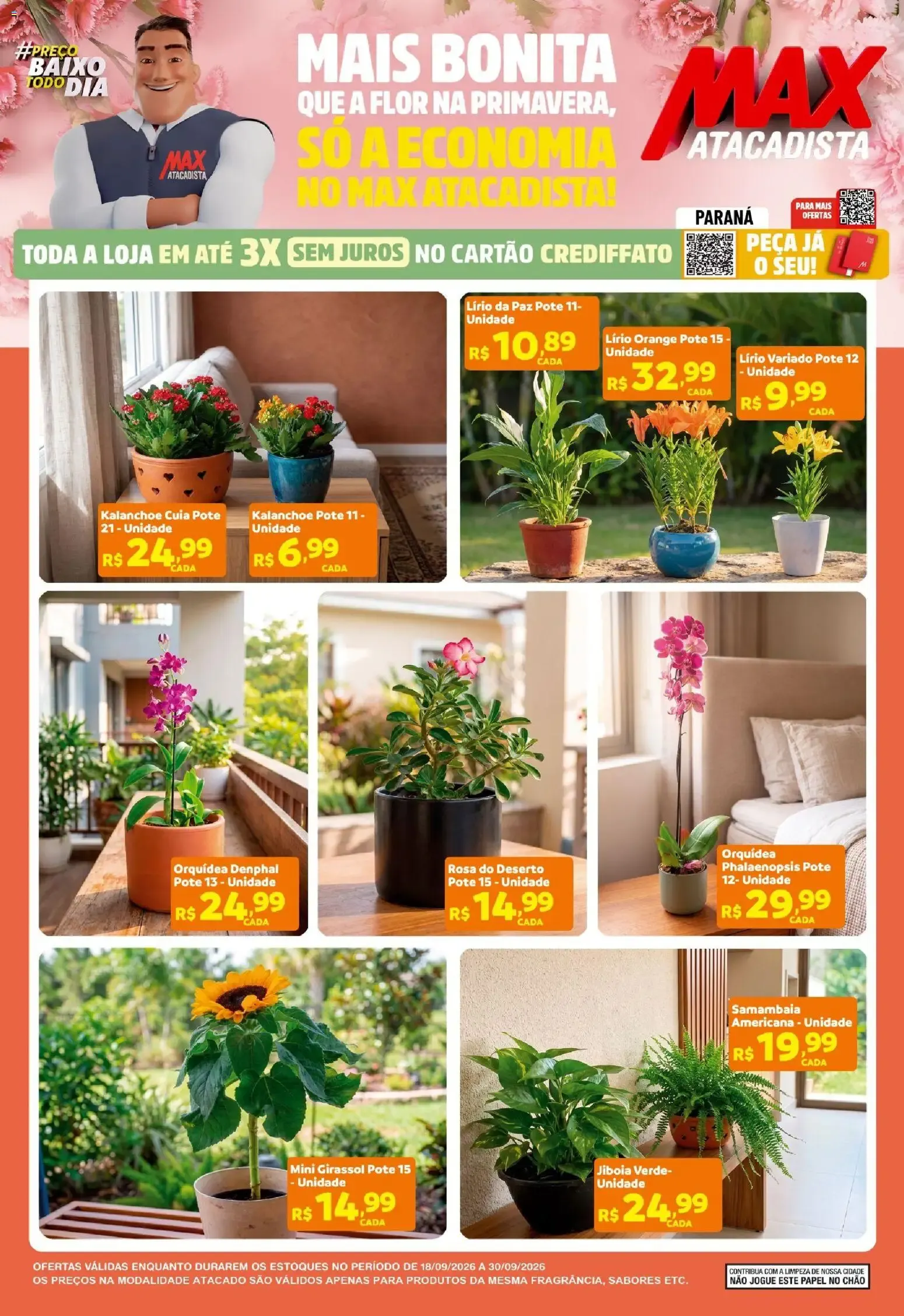 Max Atacadista ofertas Primavera de 18/09/2026 | Promoções Online