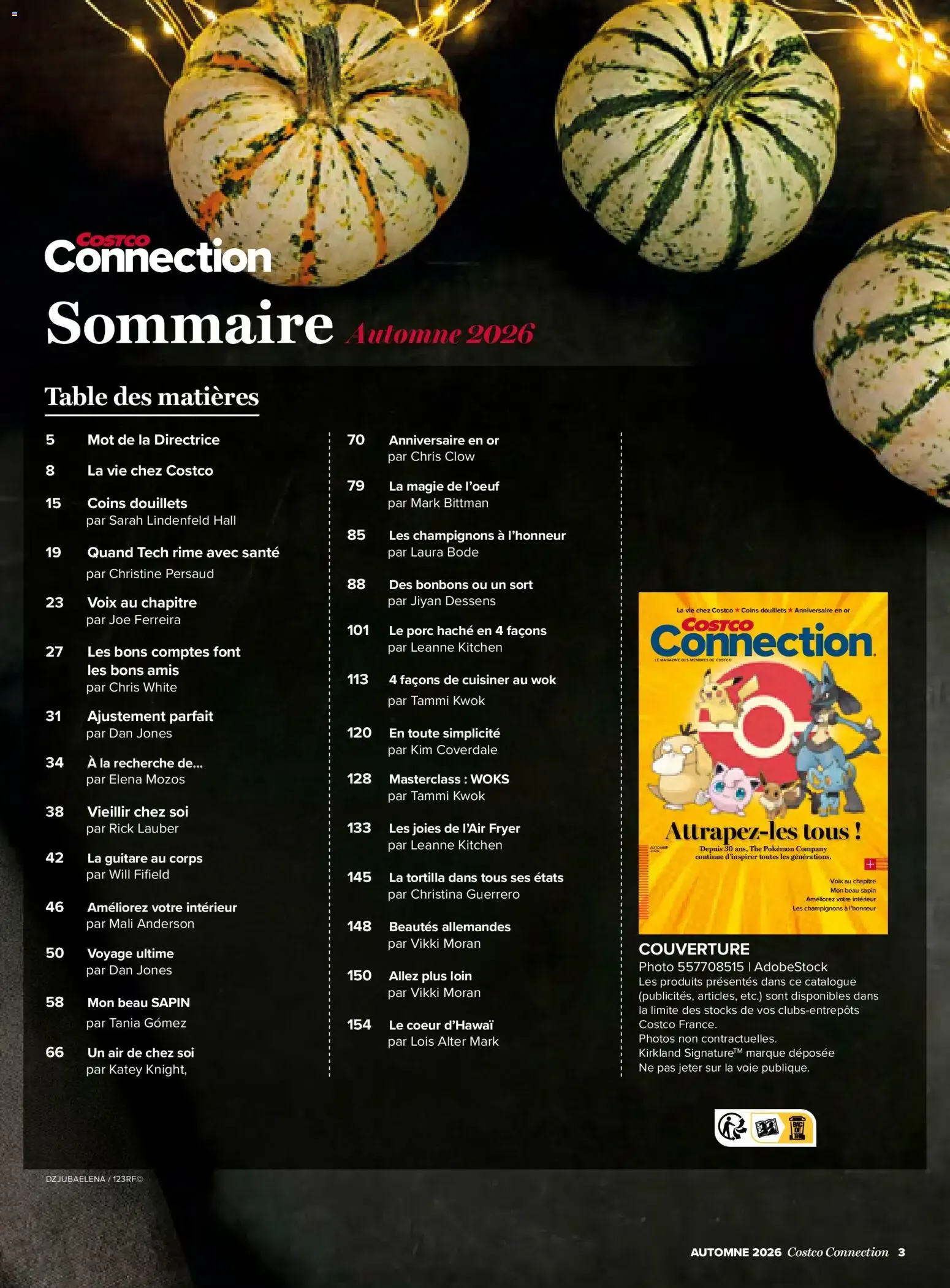 Costco Connection à partir du 28/09/2026 - promo en ligne du 28 septembre au 2 novembre 2026 - Catalogue page 3