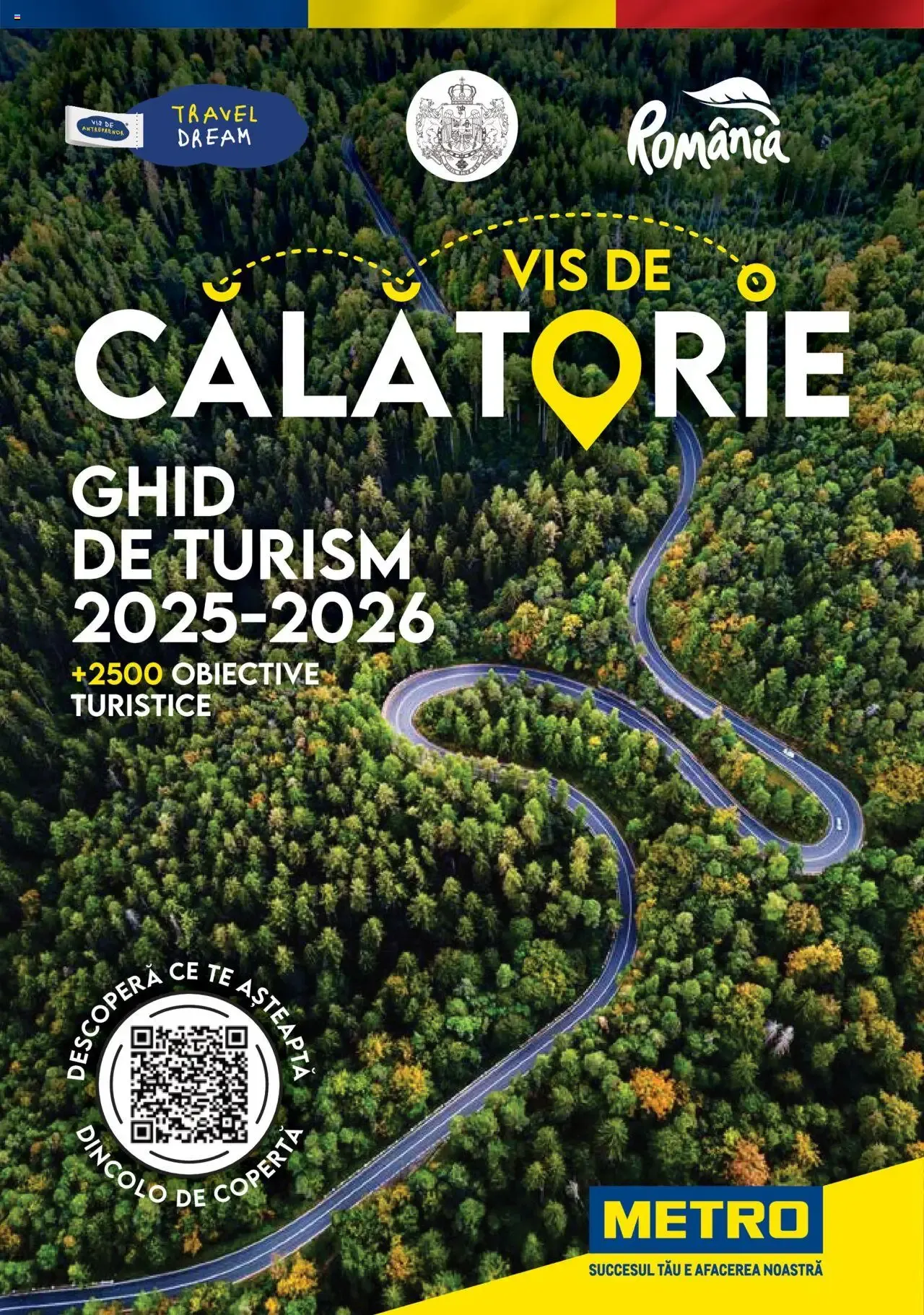 Catalog Metro catalog - Ghid de călătorie România - Oferta 01.08.2025 - 31.12.2026 de la 1 august până la 31 decembrie 2026 - Revista Pagina 1