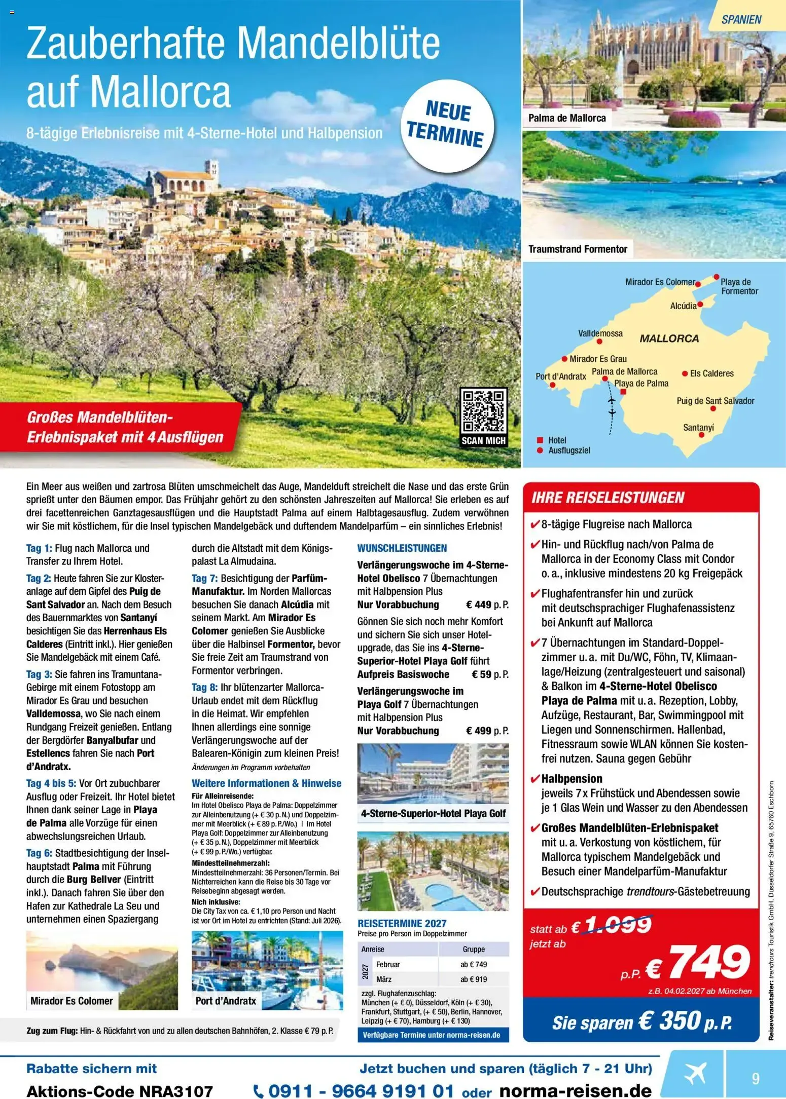 Norma-Reisen: Ofertas de Viaje - Isla Mauricio von 1. Juli bis 31. Juli 2026 - Prospekt seite 9