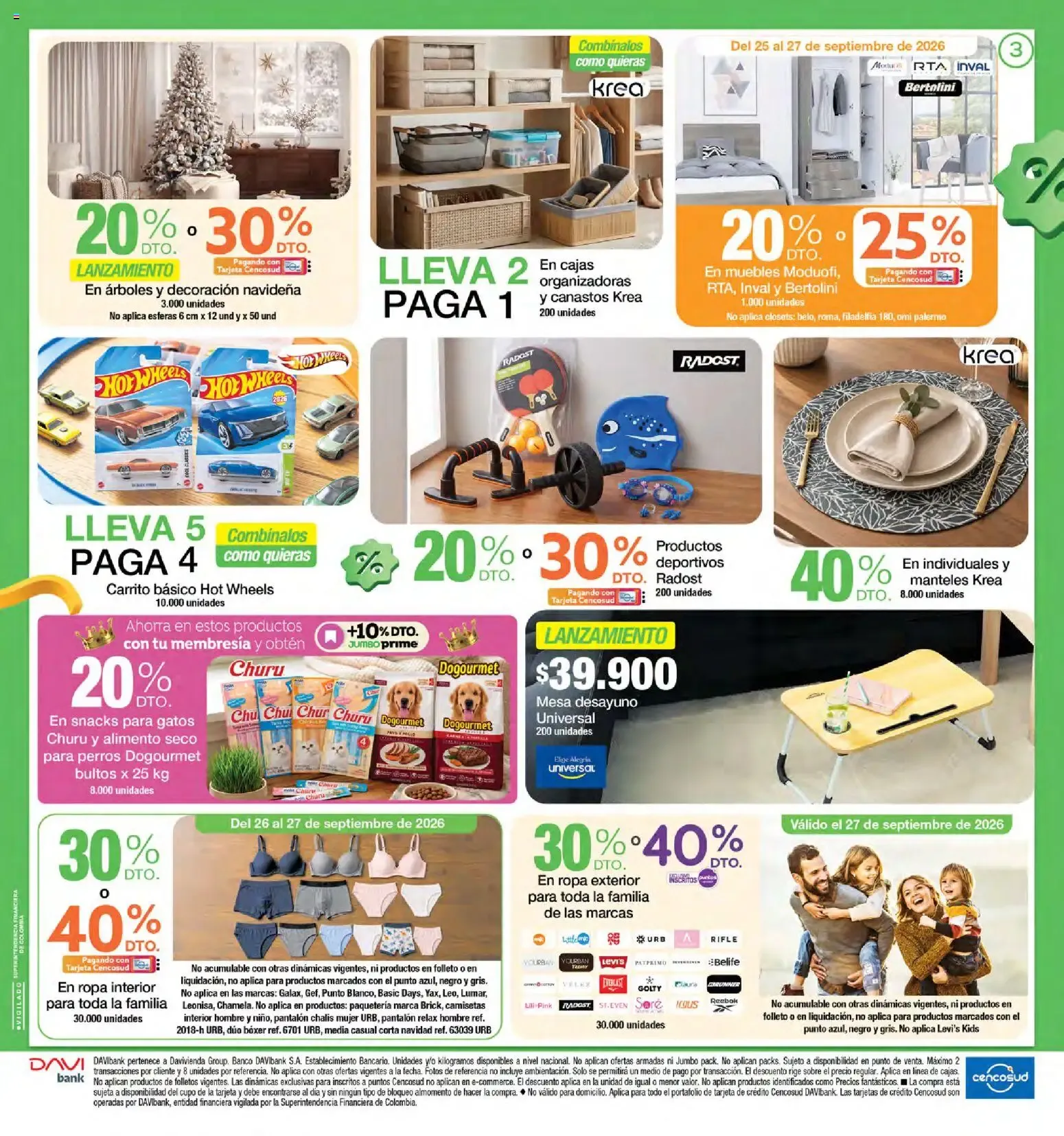 Catalogo de Aniversario Jumbo 24 de septiembre al 27 de septiembre 2026 - Pag 3