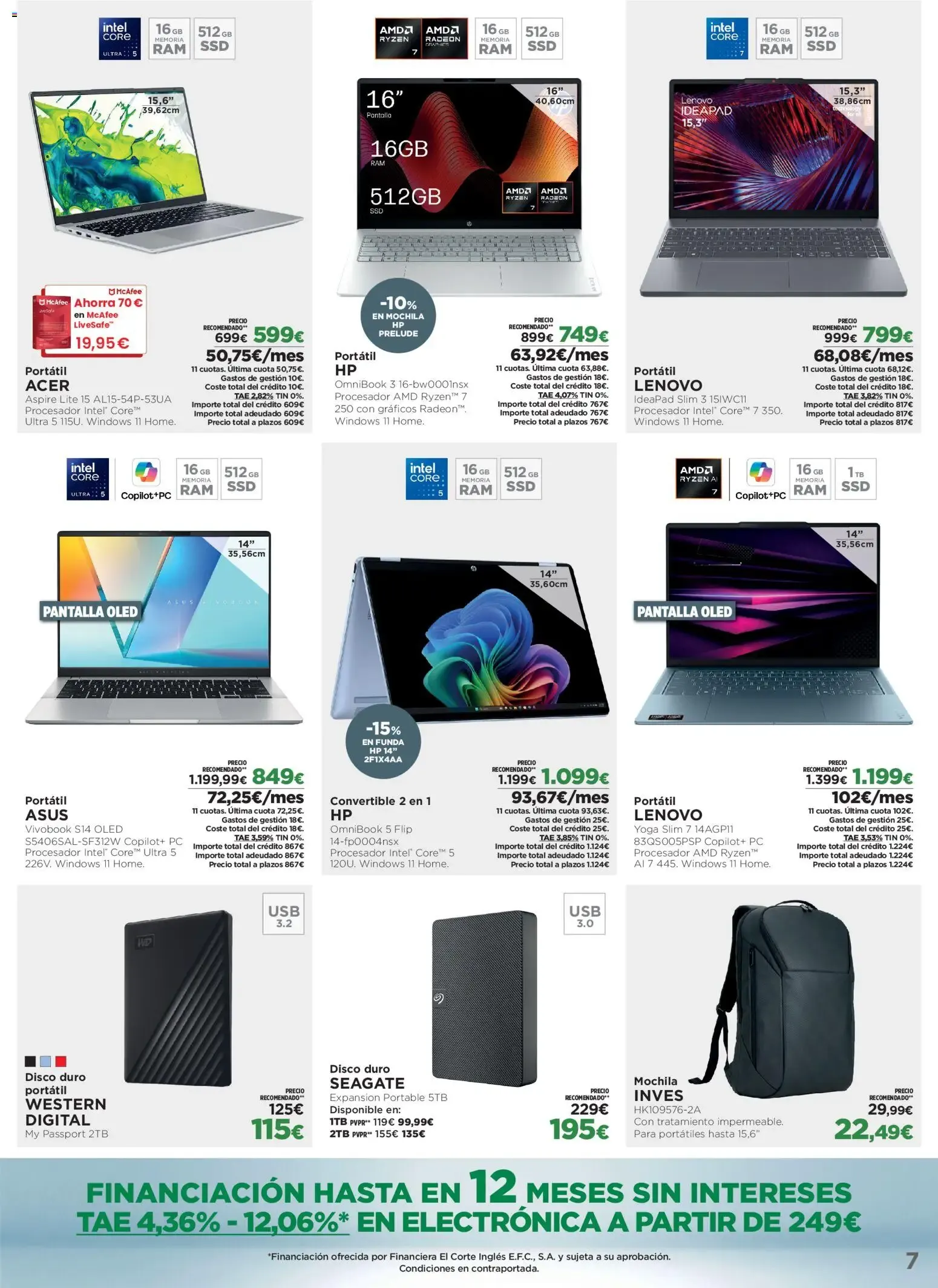 Catálogo de El Corte Inglés Los Tecnoprecios 26/10/2026 │Catálogo 26 de octubre al 1 de noviembre 2026 - Página 7
