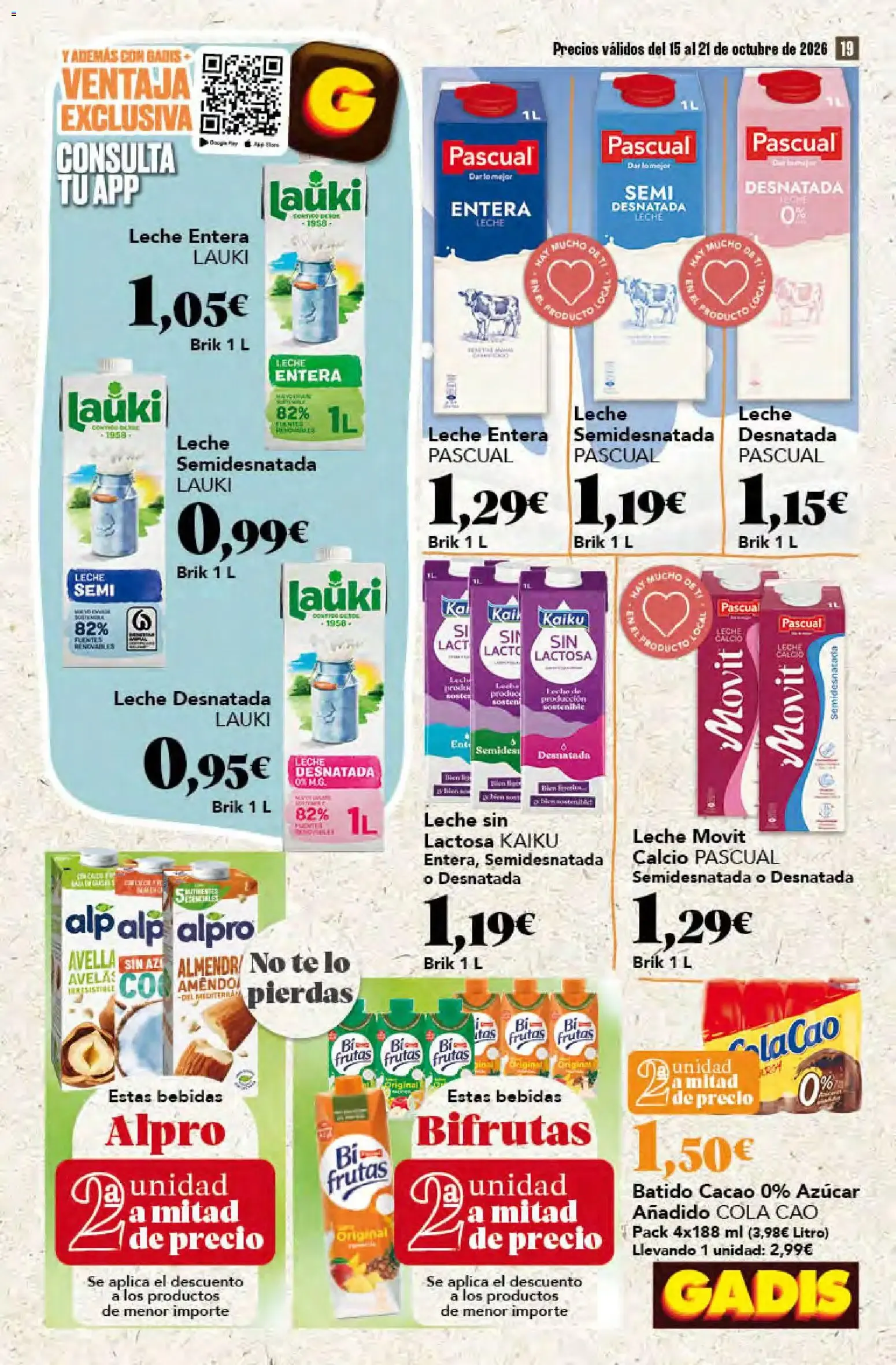 Catálogo de Gadis - folleto 15/10/2026 - 21/10/2026 15 de octubre al 21 de octubre 2026 - Página 18