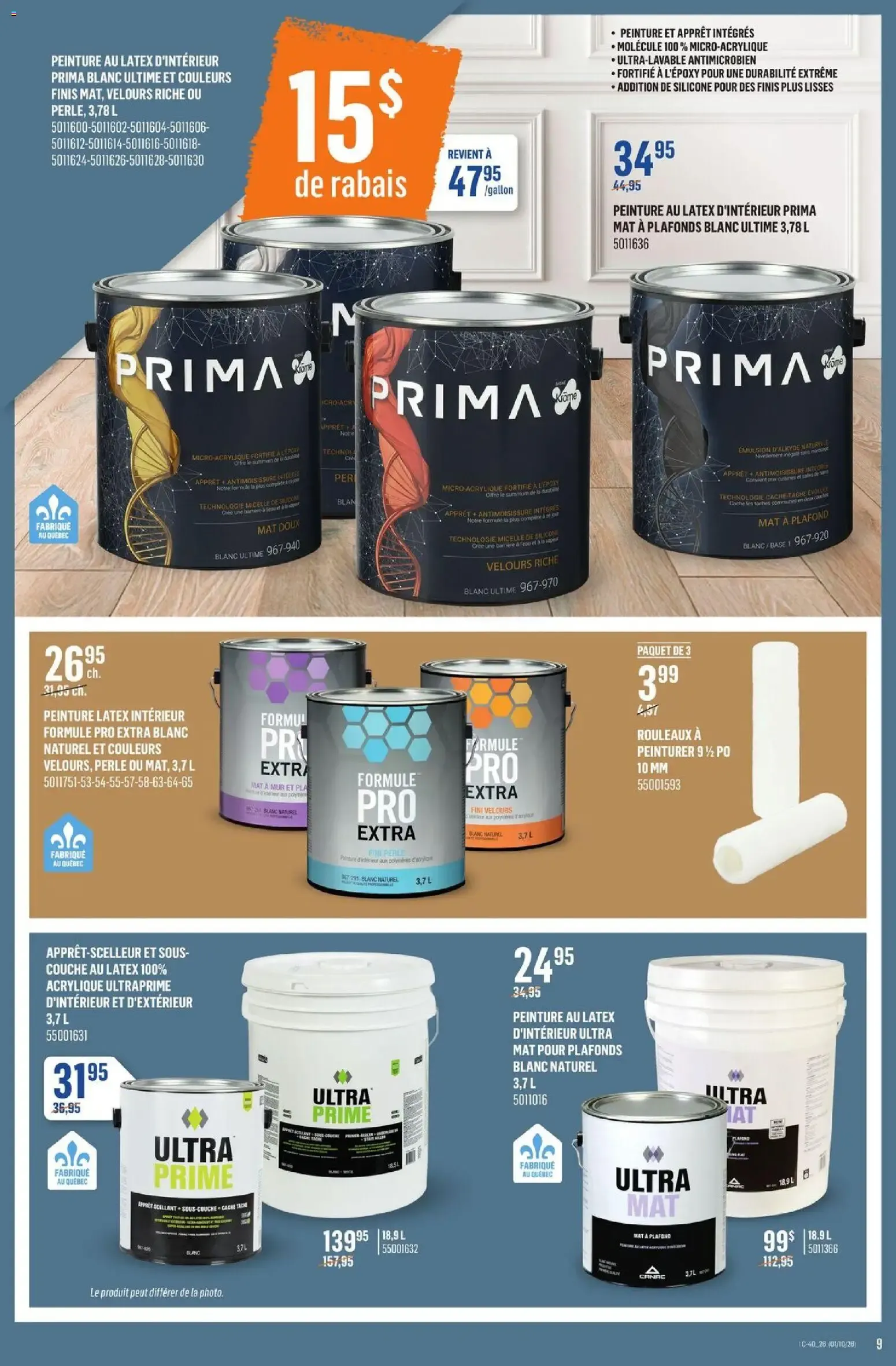Canac circulaire from Oct 1, 2026 > weekly specials & deals from October 1 to October 7 2026 - flyer page 9