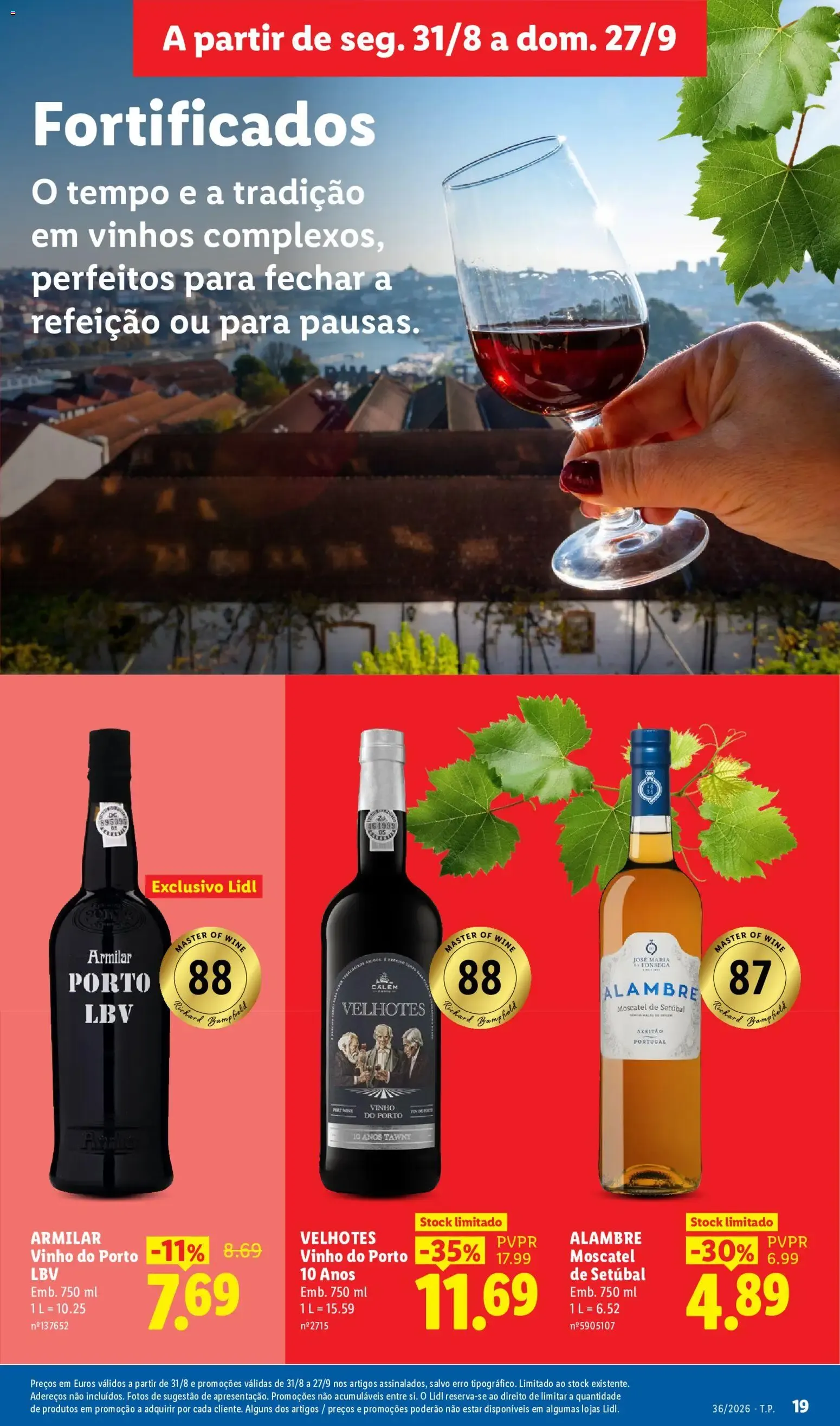 Folheto VINHOS & QUEIJOS ENCHIDOS de 31 de agosto até 27 de setembro 2026 - Pagina 19