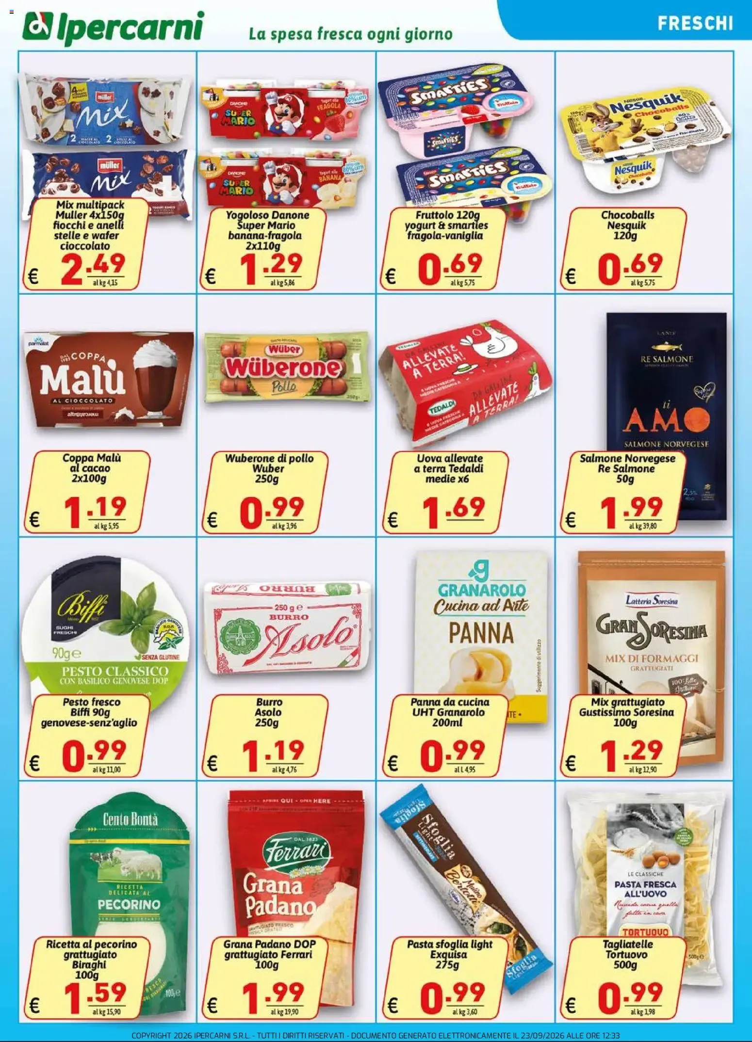 Ipercarni volantino dal 23/09/2026 - online Offerte da 23 settembre a 1 ottobre di 2026 - Pagina del volantino 7