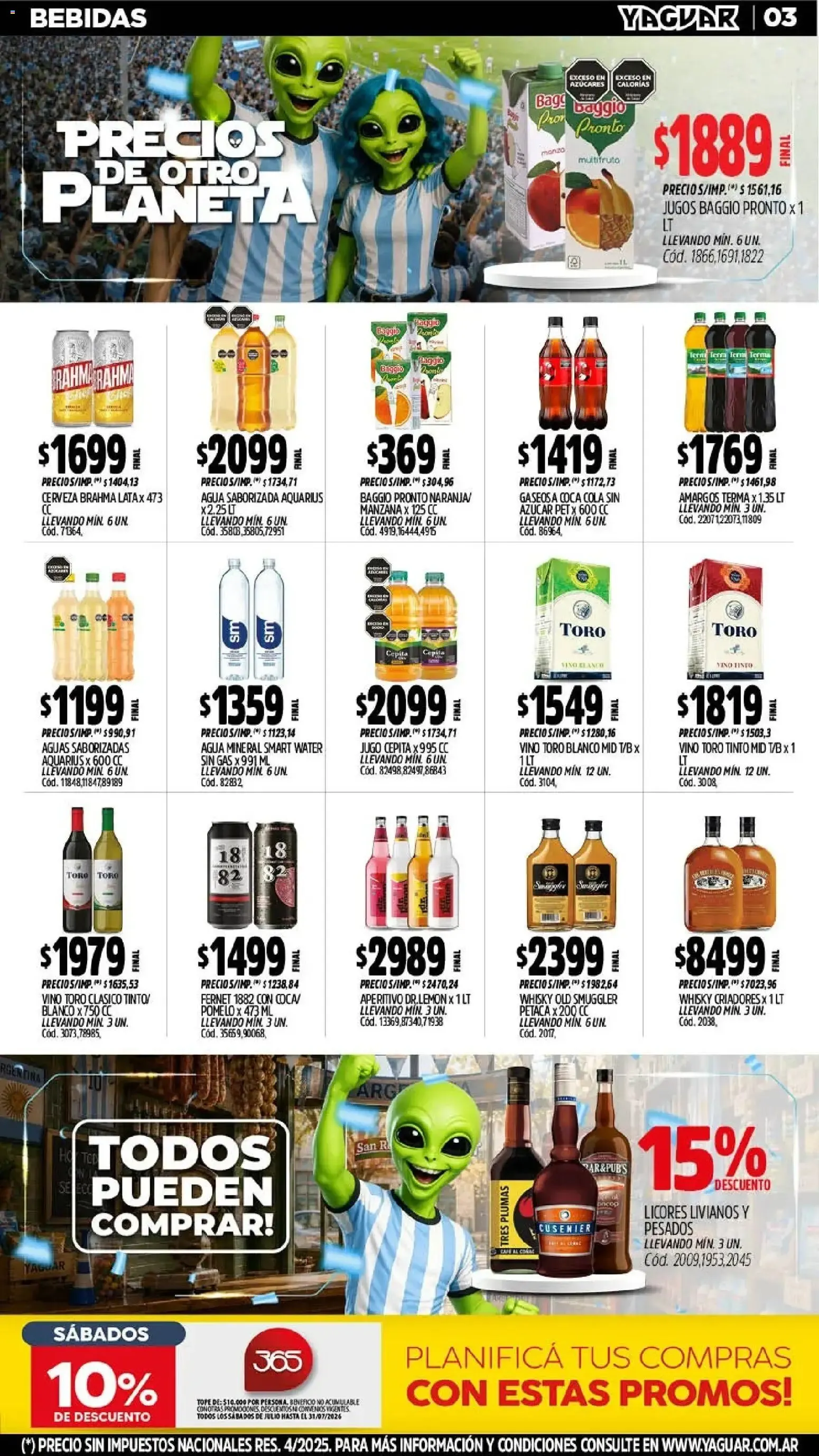 Ofertas de Yaguar - Oferta Semanal Parque Chacabuco del 13/07/2026 - 19/07/2026 13 de julio al 19 de julio 2026 - Página 4 del catálogo