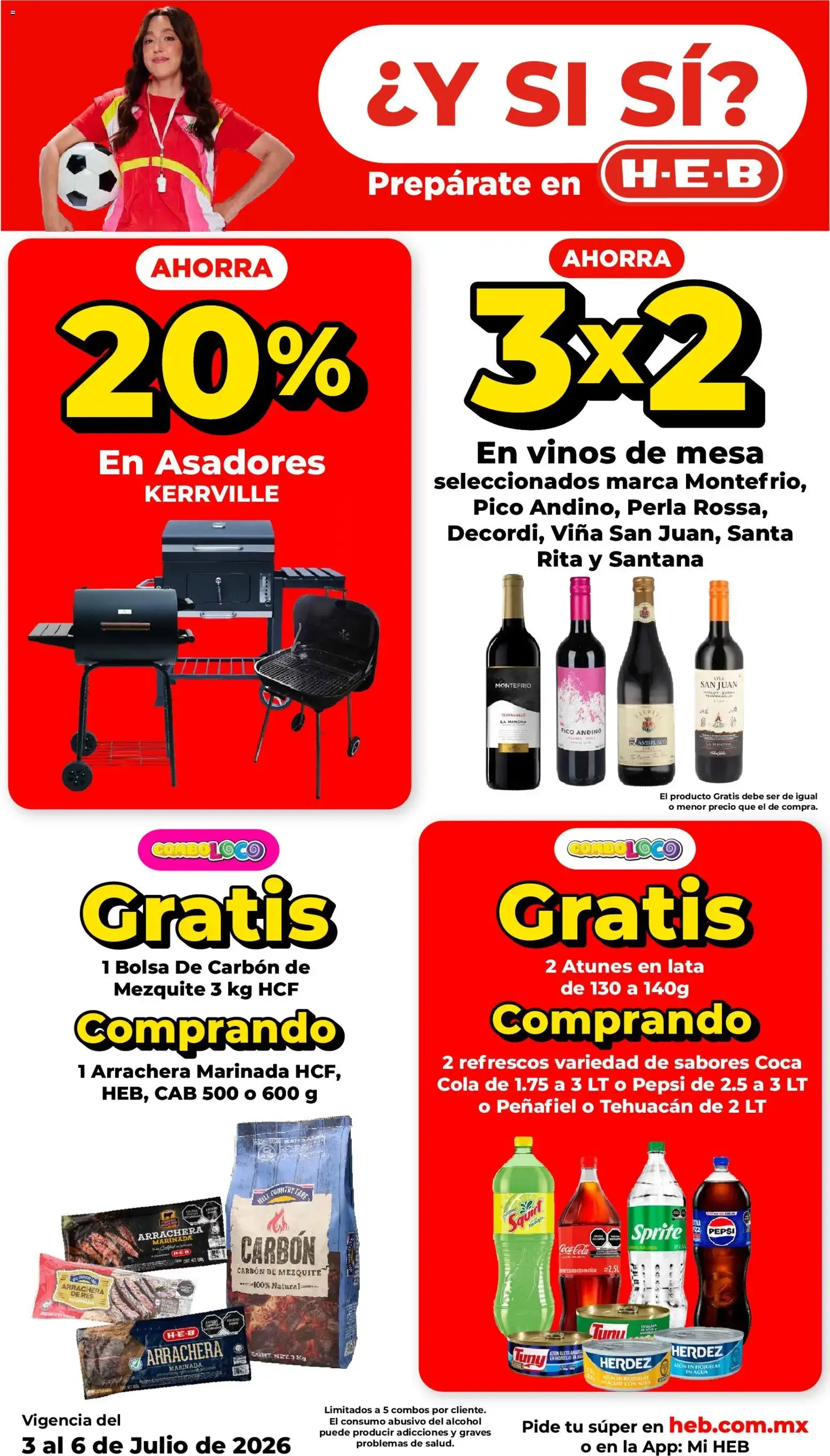 Catálogo de ¿Y SI SÍ? Prepárate en H-E-B 3 de julio al 9 de julio 2026 - Pagina 2