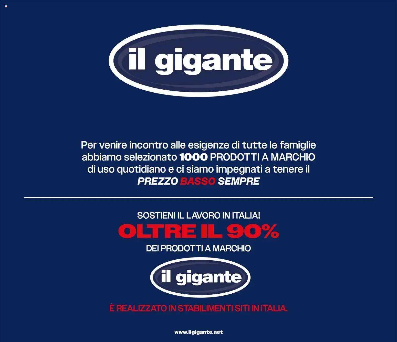 Nuovo Il Gigante volantino Prezzo Basso Sempre dal 21/09/2026 > offerte anteprima 🛍️ da 21 settembre a 4 novembre di 2026 - Pagina del volantino 2